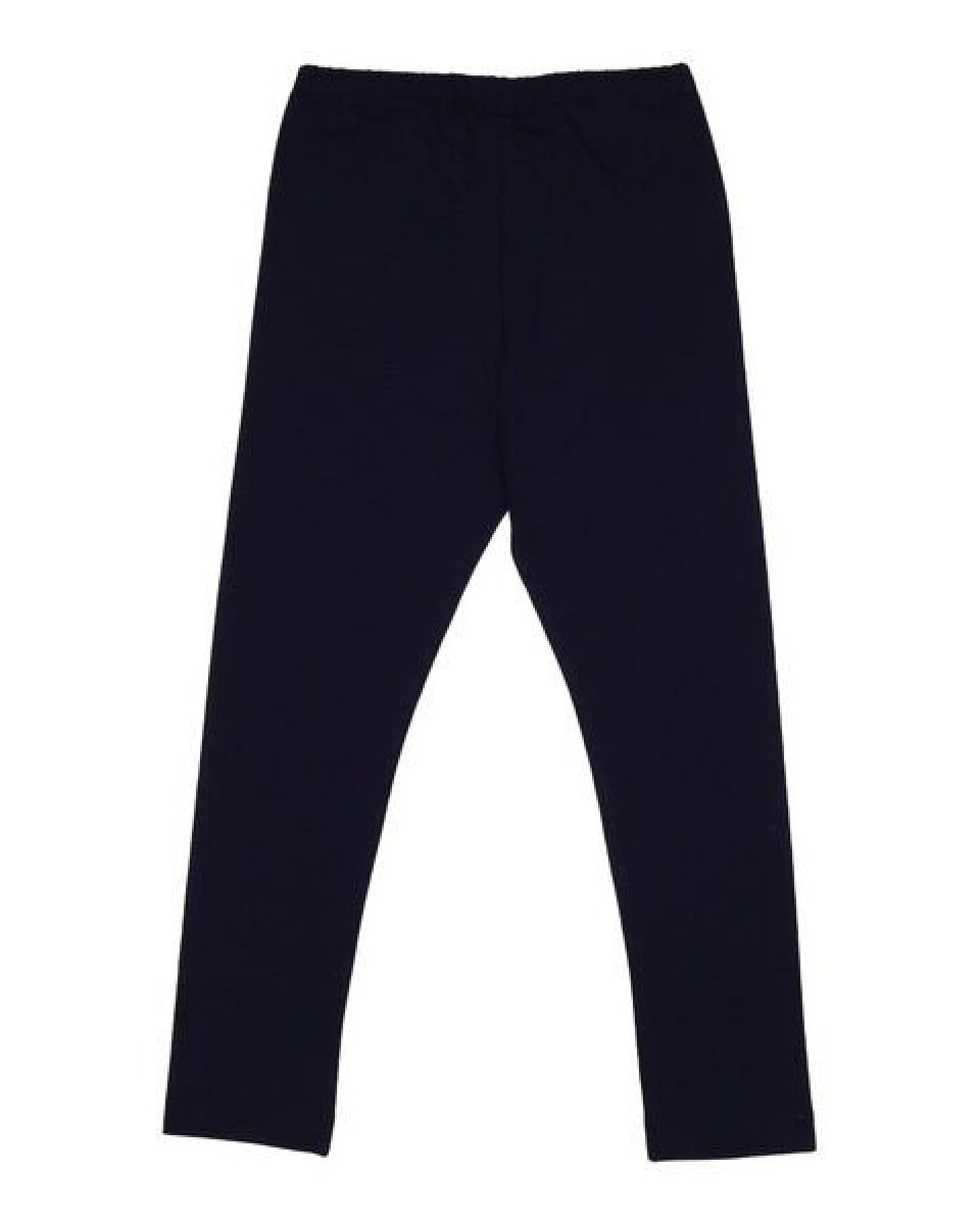 Leggings Dunkelblau Uni Bio-Baumwolle GOTS – Walkiddy – Ansicht 3