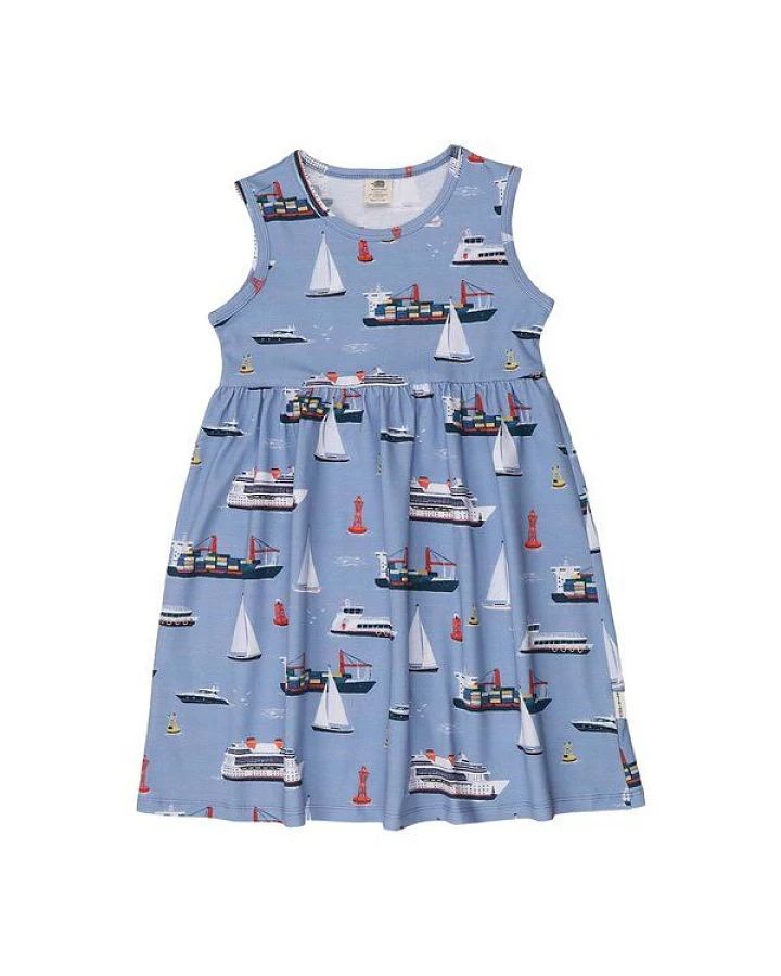 Walkiddy Marine Adventures-Sleeveless Dress