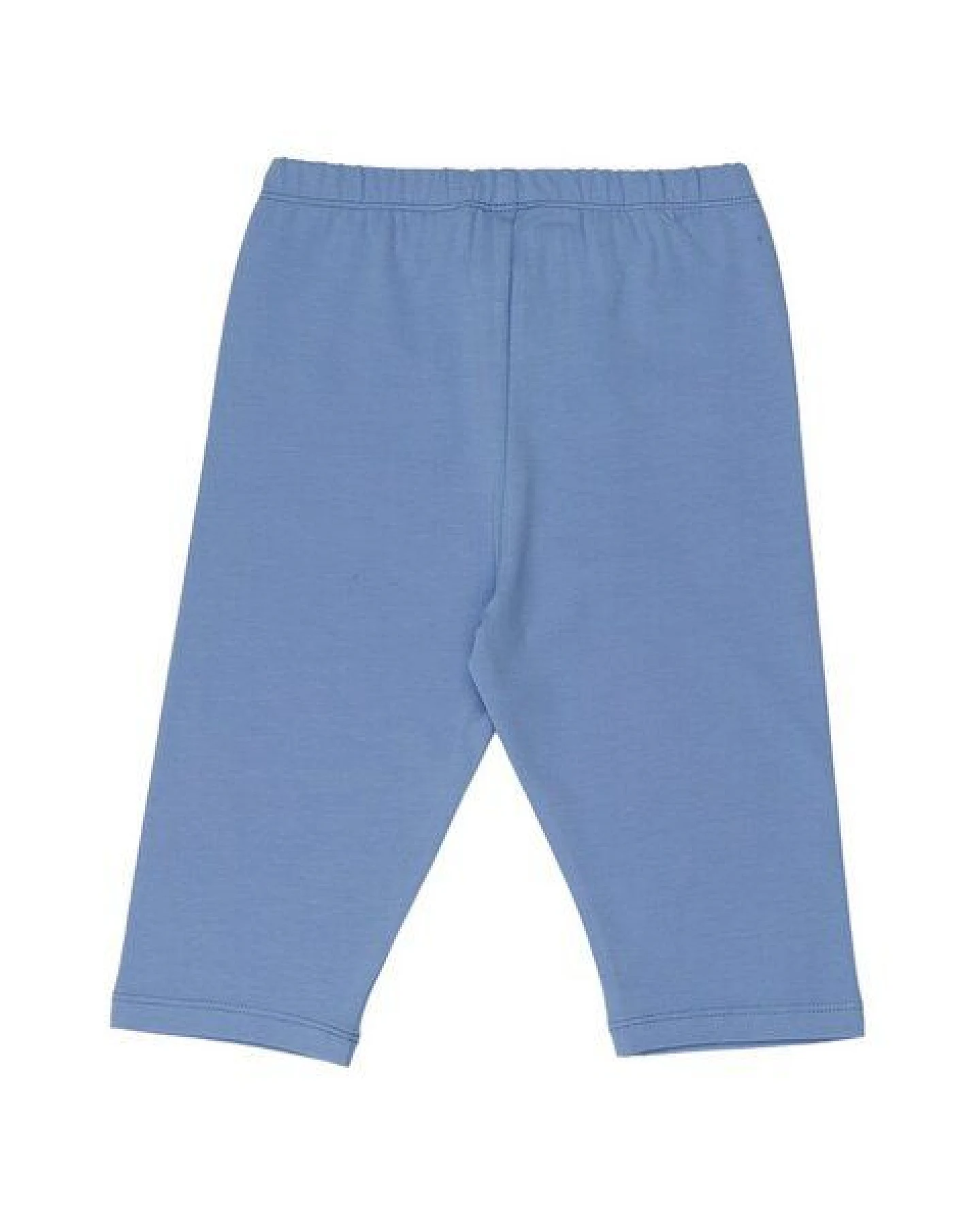 3/4-Leggings Blau Uni Bio-Baumwolle GOTS – Walkiddy – Ansicht 3