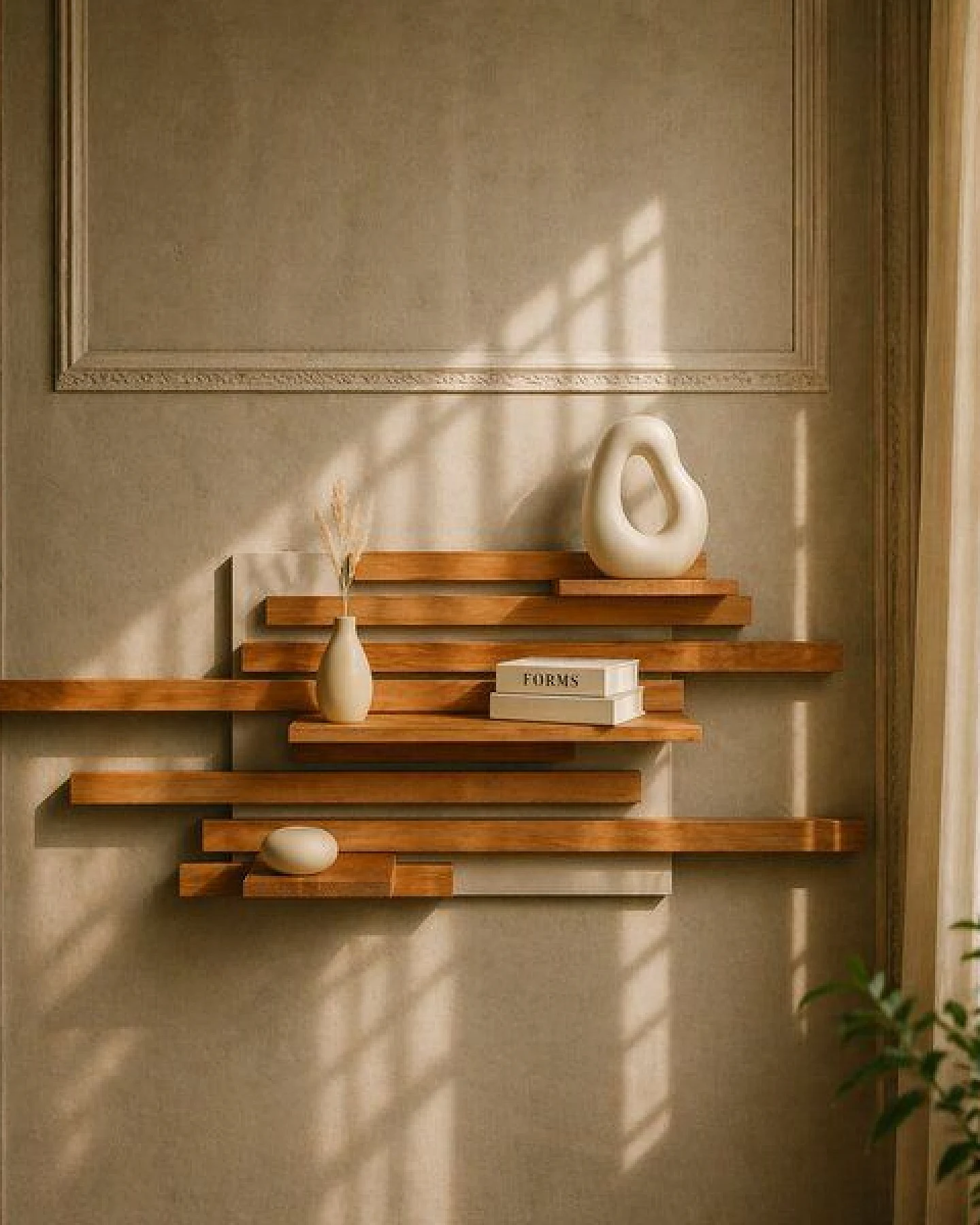 Living Oak Wandregal Eiche No.01 – Ansicht 2