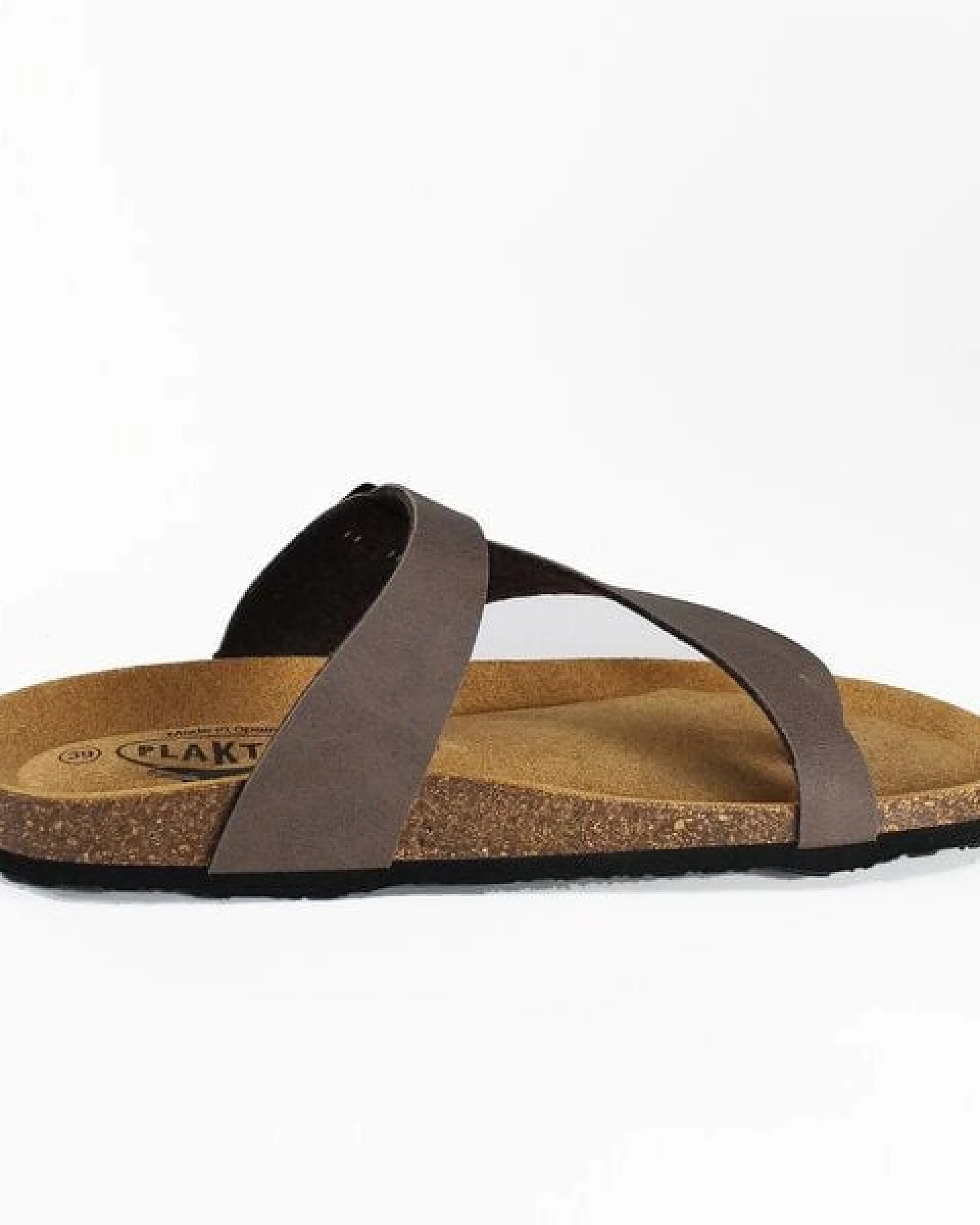Plakton Vegane Damen Zehentrenner Sandale BATTLE mit Korksohle – Ansicht 4