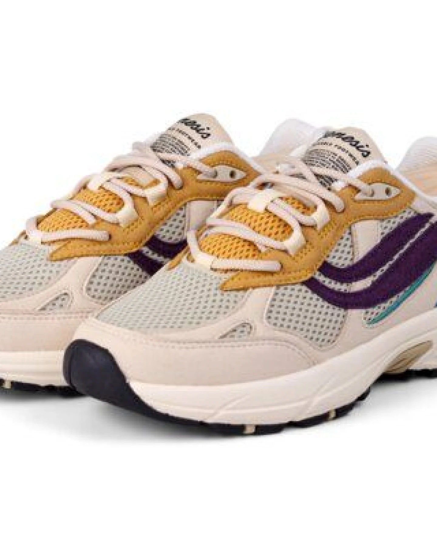 Genesis Footwear Sneaker - G-Eco`99 Multi Colour Sand/Wheat/Purple/Petrol – Ansicht 4