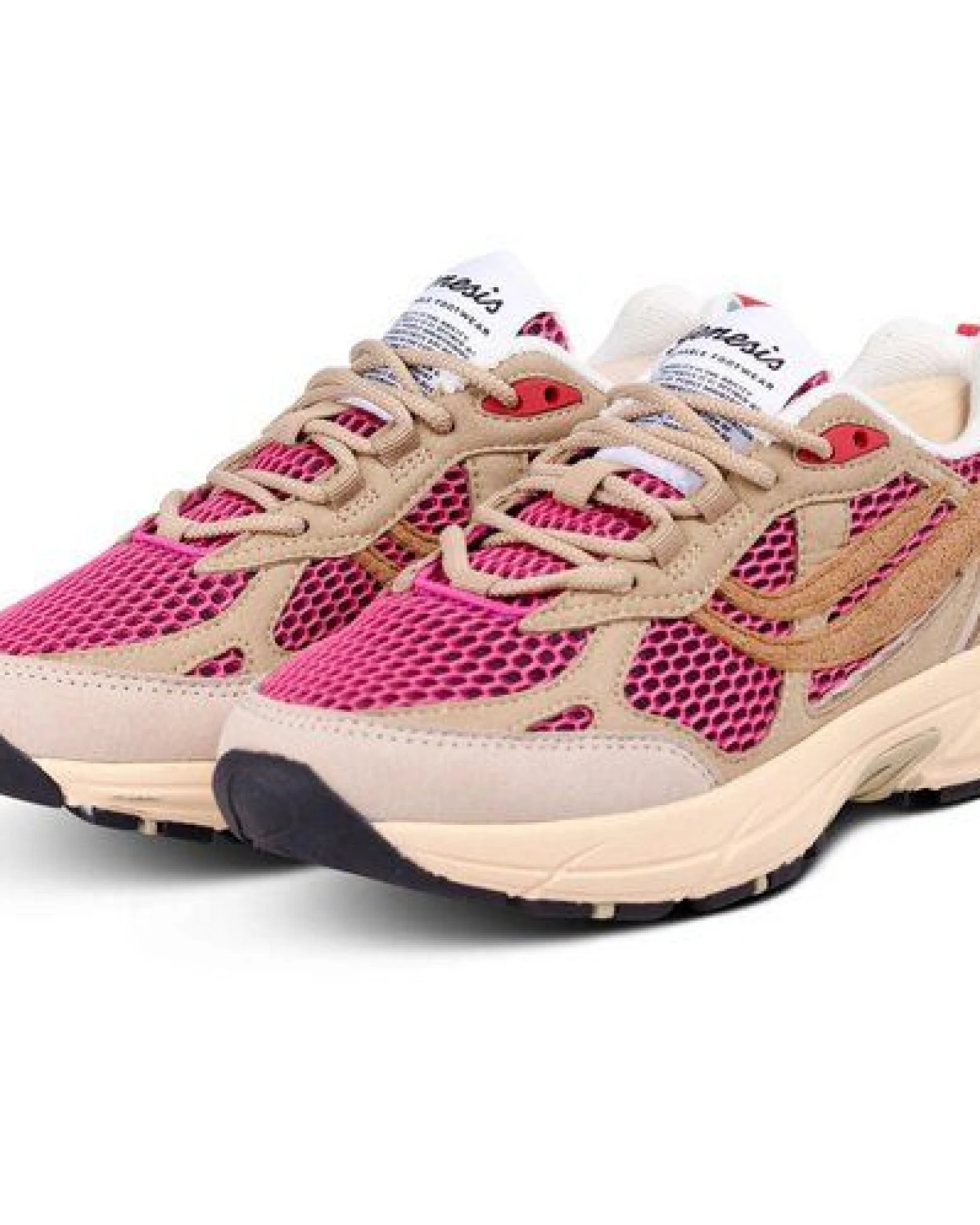 Genesis Footwear Sneaker - G-Eco`99 Contra Mesh Beige/Coral – Ansicht 2