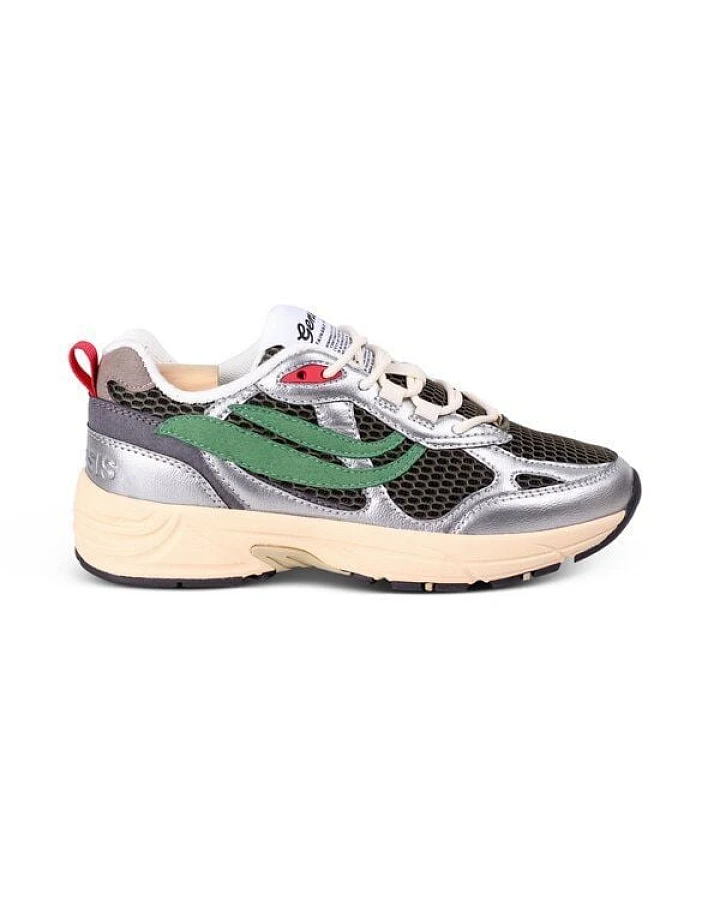 Genesis Footwear Sneaker - G-Eco`99 Contra Mesh Silver/Olive