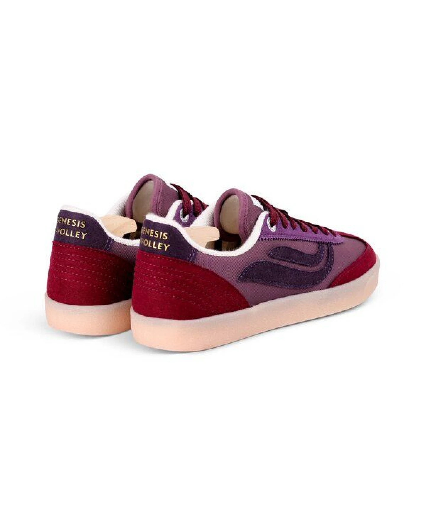 Genesis Footwear Sneaker - G-Volley Mesh Wineish – Ansicht 2