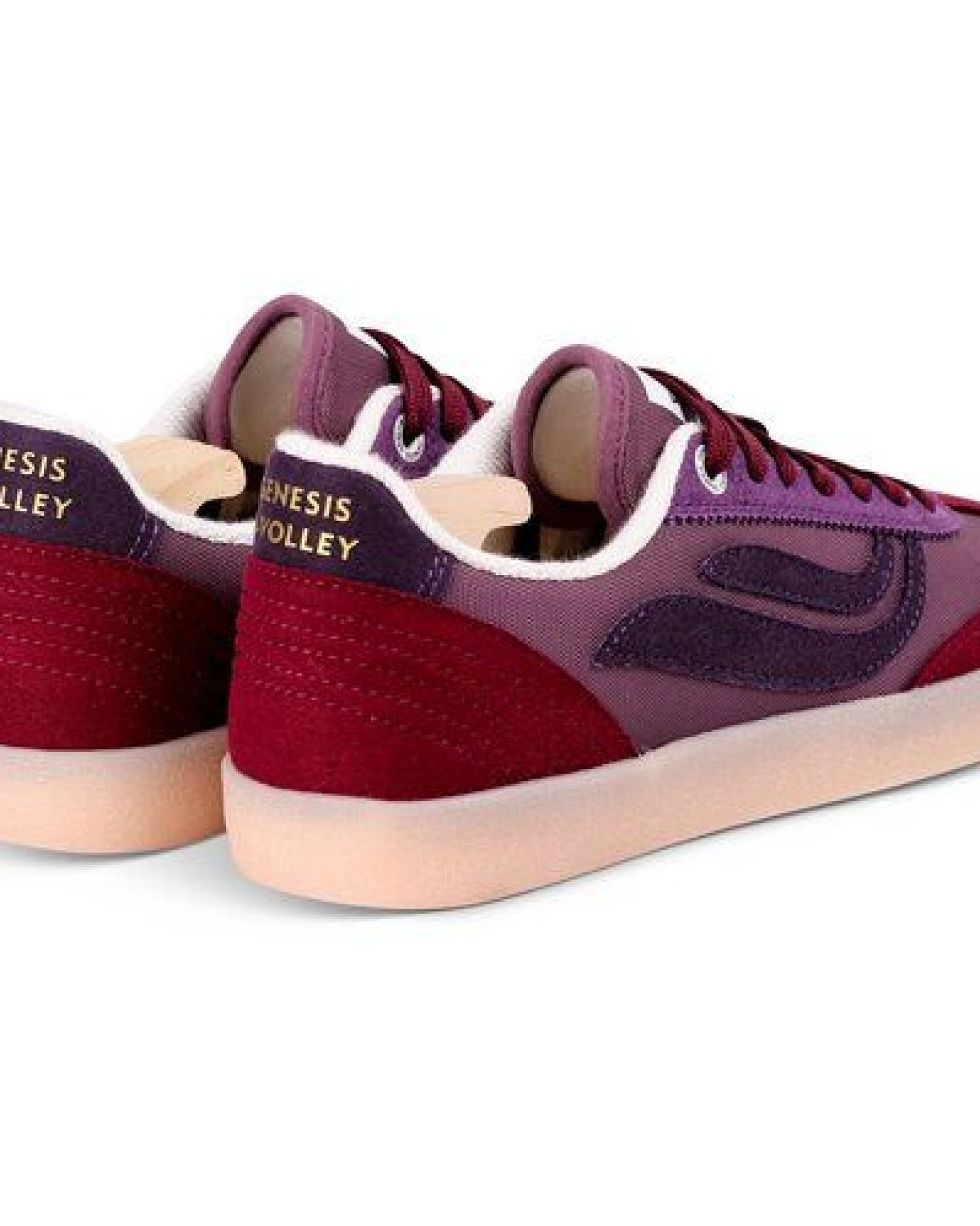 Genesis Footwear Sneaker - G-Volley Mesh Wineish – Ansicht 2
