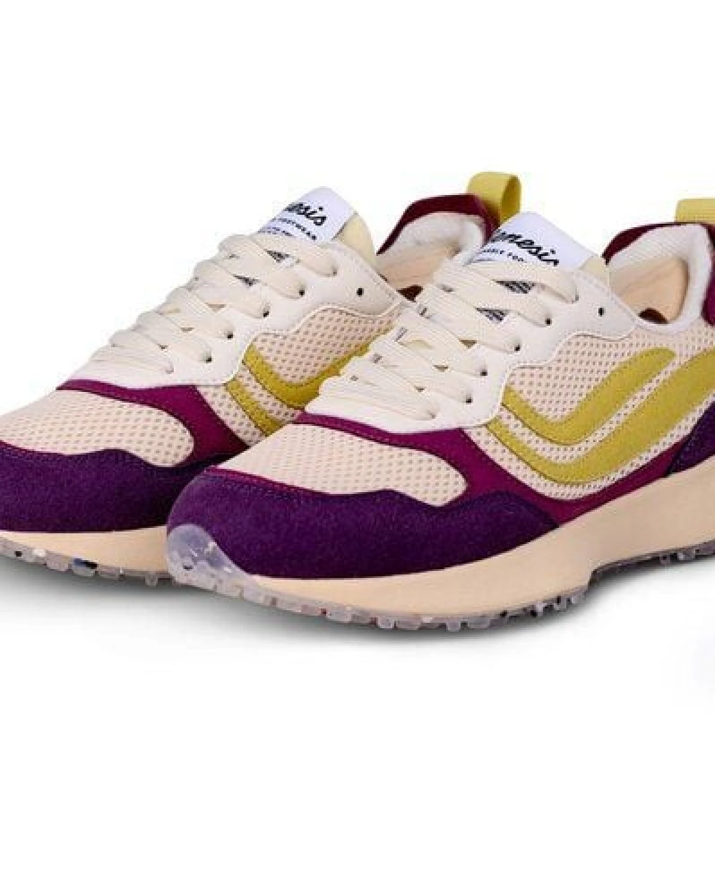 Genesis Footwear Sneaker - G-Marathon MultiMesh Purple/Creme/Lime – Ansicht 2