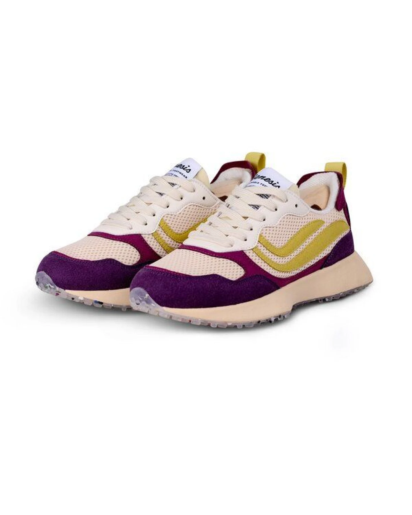 Genesis Footwear Sneaker - G-Marathon MultiMesh Purple/Creme/Lime – Ansicht 2