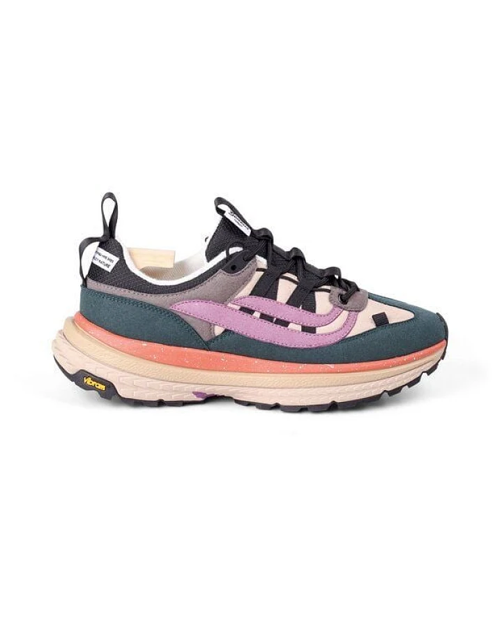Genesis Footwear Sneaker - Machu Suede Multi Green