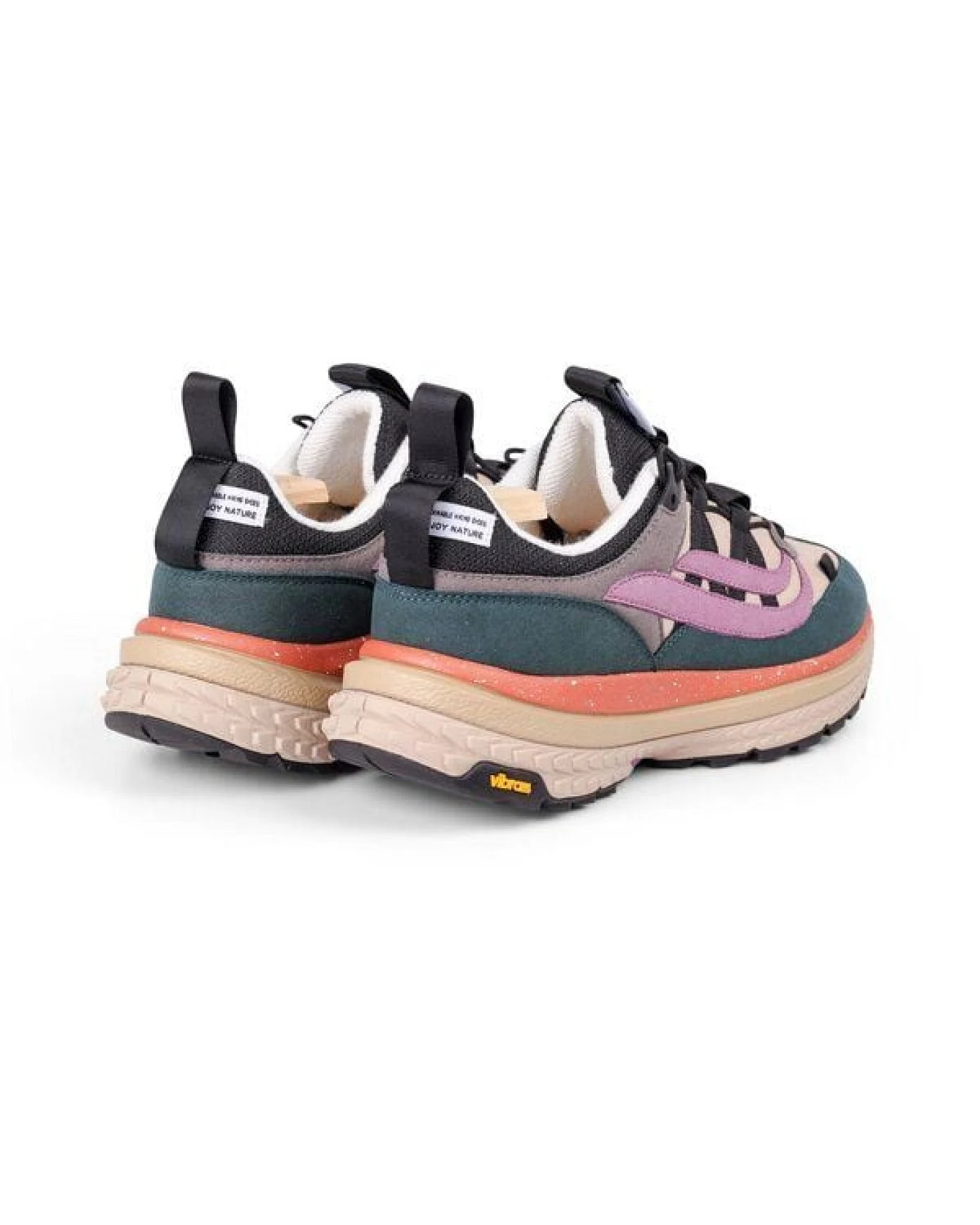 Genesis Footwear Sneaker - Machu Suede Multi Green – Ansicht 2
