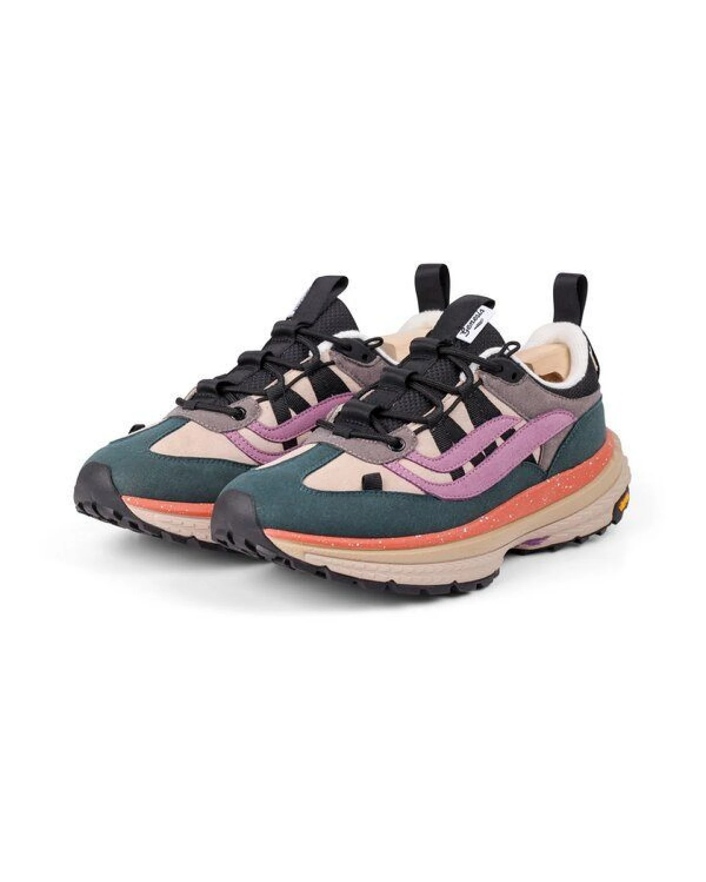 Genesis Footwear Sneaker - Machu Suede Multi Green – Ansicht 3