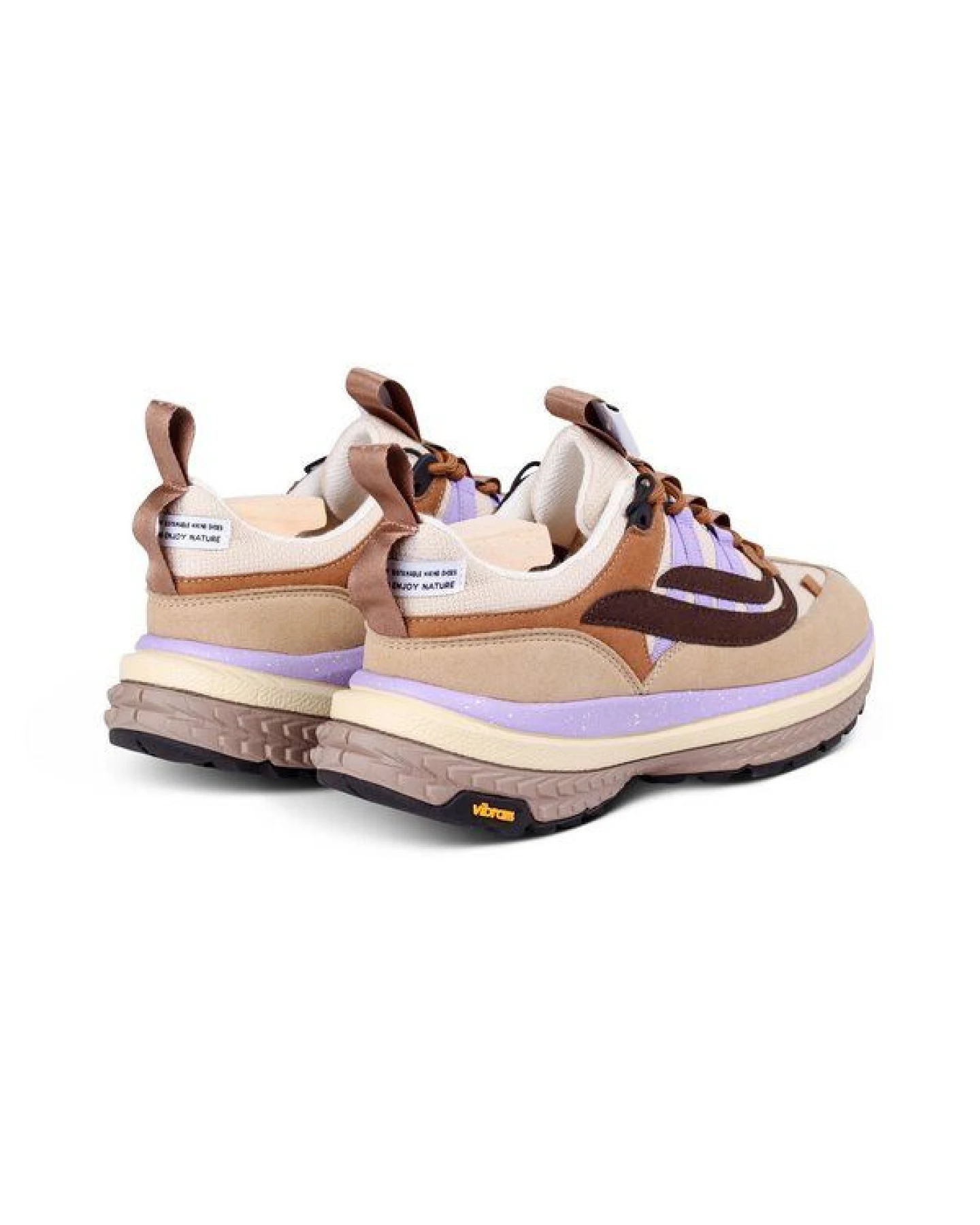 Genesis Footwear Sneaker - G-Machu Suede Brown/Lavender – Ansicht 3