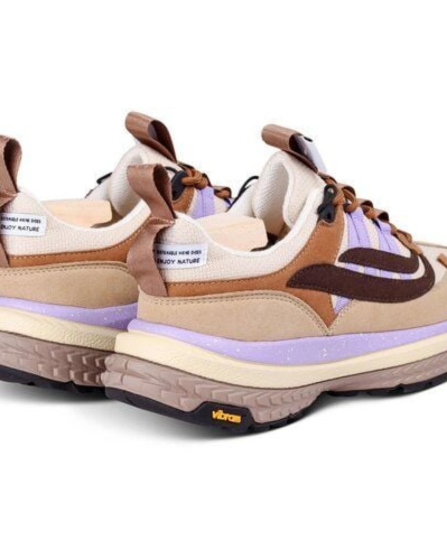 Genesis Footwear Sneaker - G-Machu Suede Brown/Lavender – Ansicht 3