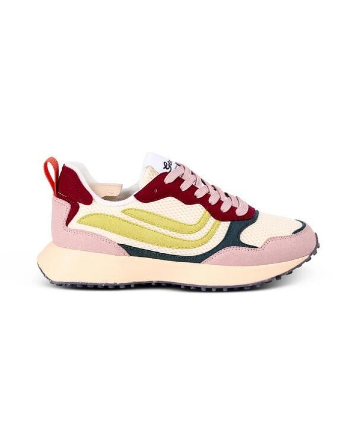 Genesis Footwear Sneaker - G-Marathon Multi Mesh Rose/Wine/Green