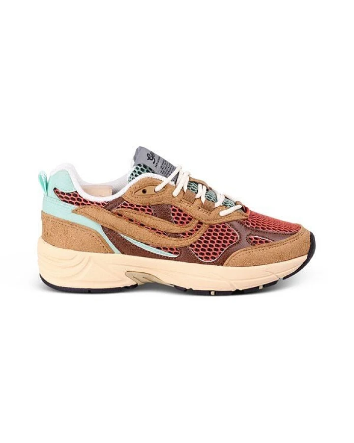 Genesis Footwear Sneaker - G-Eco`99 Multi Mesh Brown/Mint