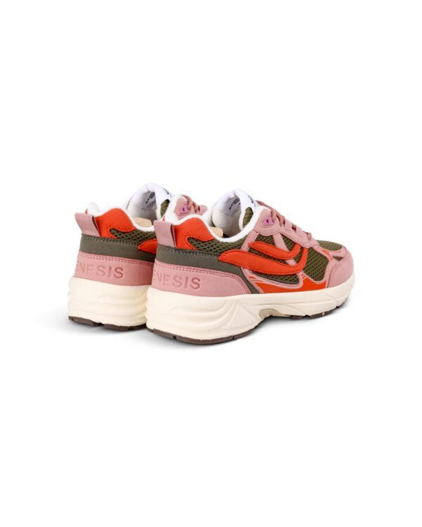 Genesis Footwear Sneaker - G-Eco`99 Multi Colour Old Rose/Olive/Orange – Ansicht 2
