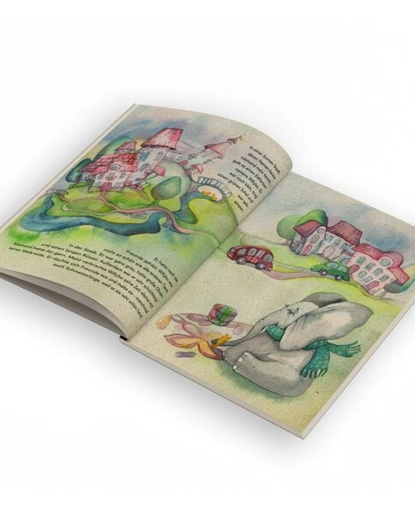matabooks® Willybo - Ein Elefant auf Wanderschaft (Kinderbuch aus Graspapier) – Ansicht 4