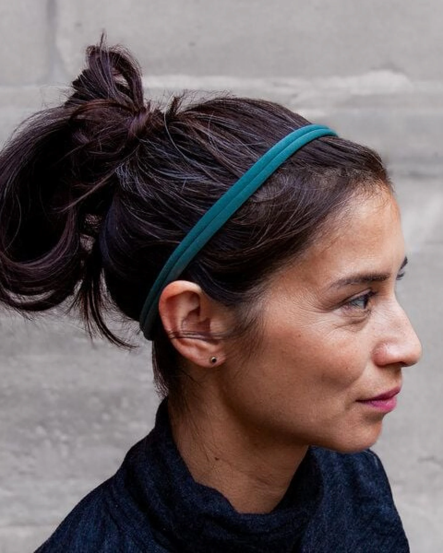 Liebe Deinen Planeten BIO Haarband bequem elastisch in vielen Farben aus Bio Baumwoll Jersey – Ansicht 3
