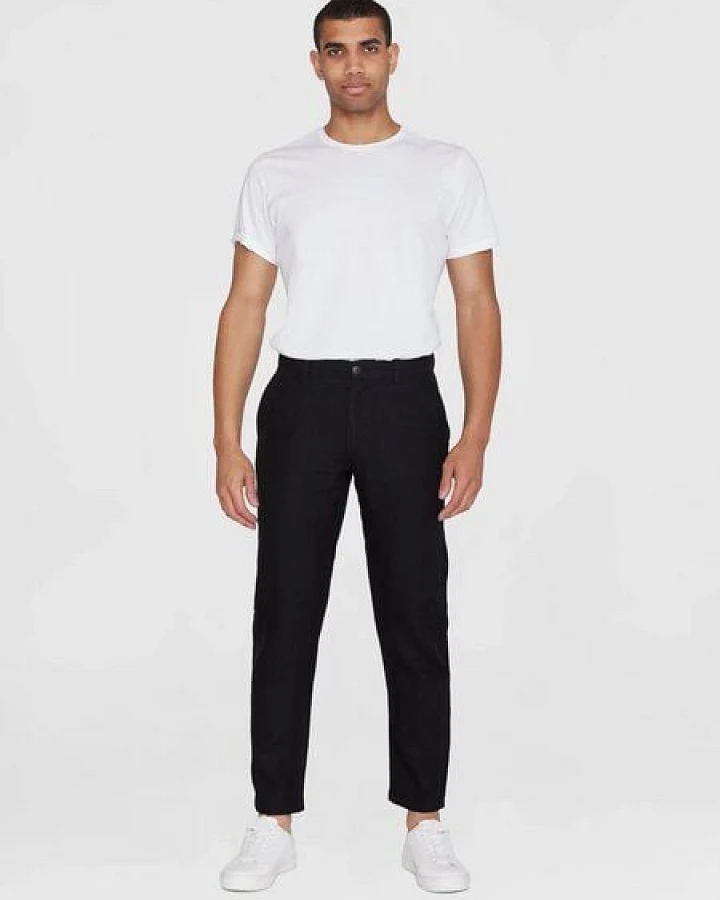 KnowledgeCotton Apparel Leinenhose - CHUCK regular linen pant