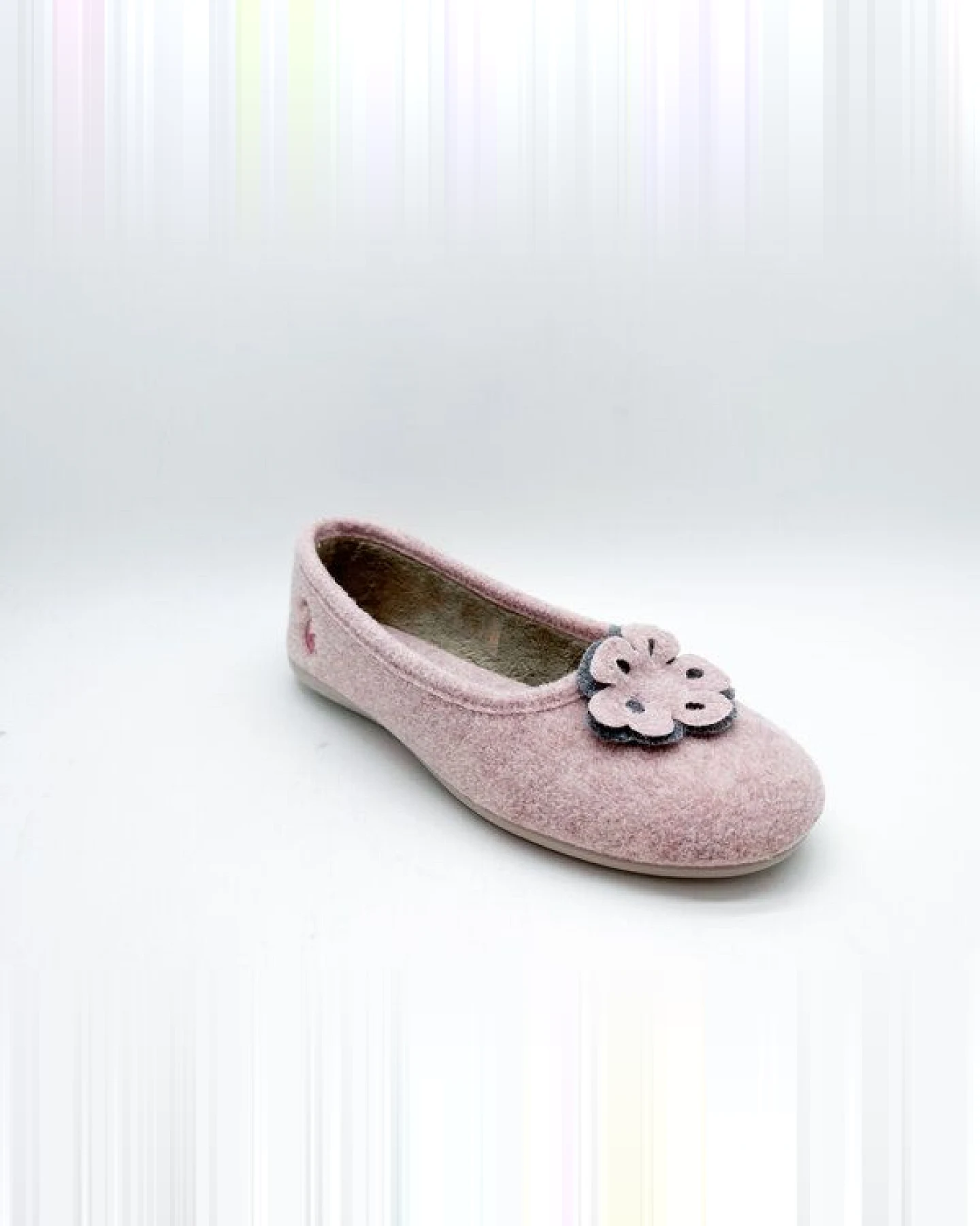 Veganer Hausschuh "thies ® Eco Ballerina" aus recycelten PES, fair produziert – Ansicht 2