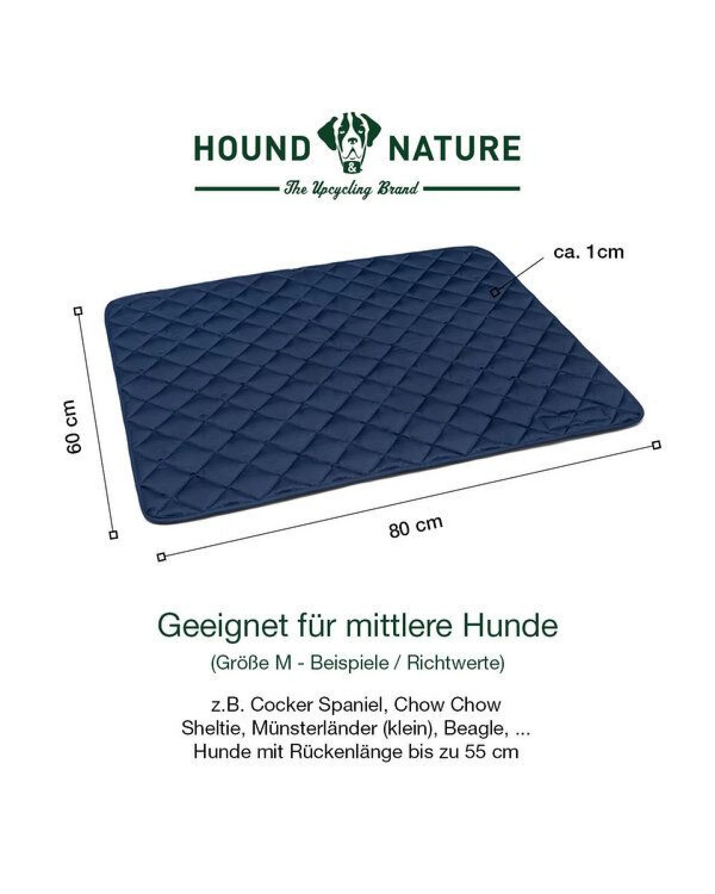 HOUND & NATURE Wasserdichte Baumwoll - Hundedecke - DAVOS waterproof – Ansicht 3