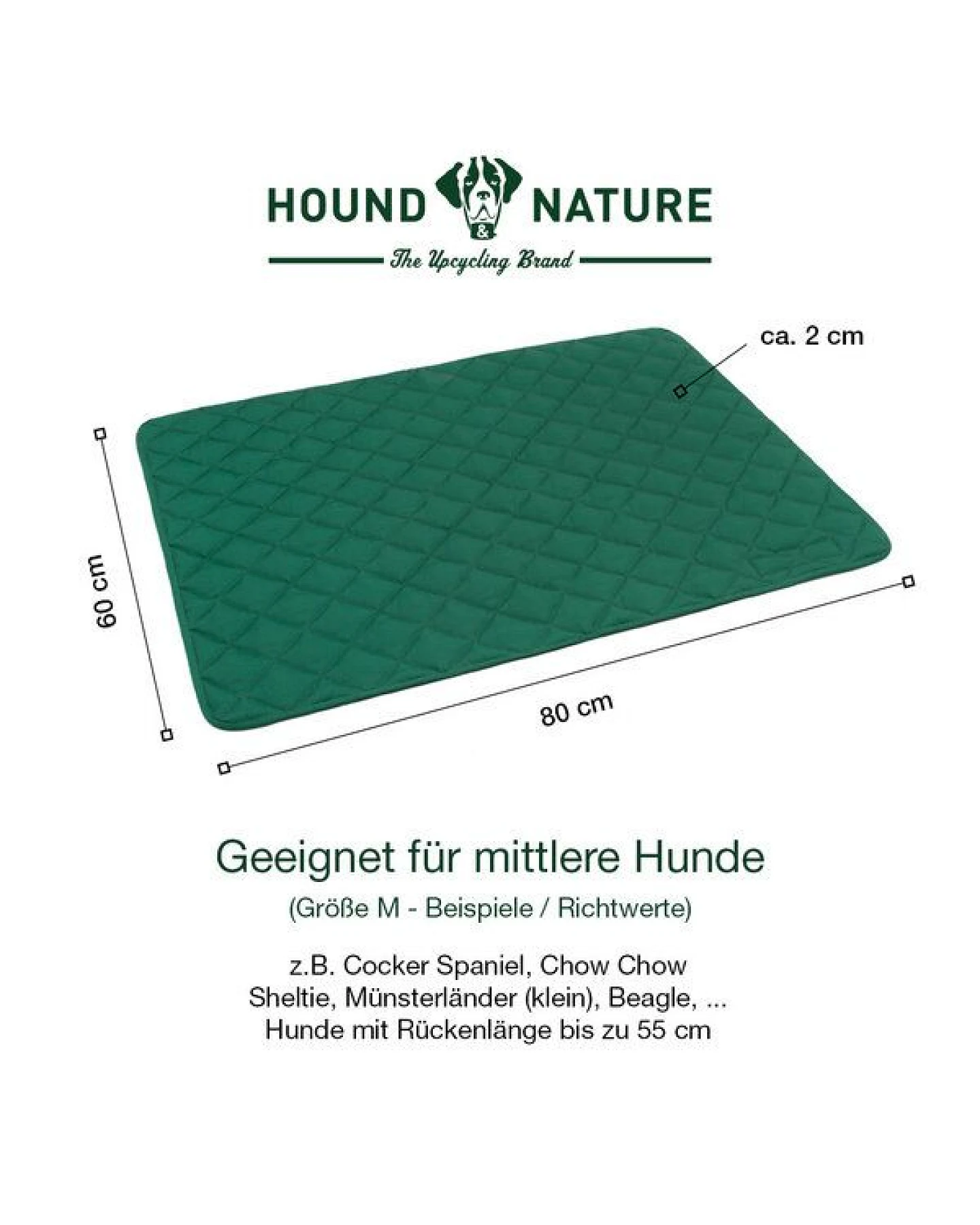 HOUND & NATURE Wasserdichte Baumwoll - Hundedecke - DAVOS waterproof – Ansicht 3