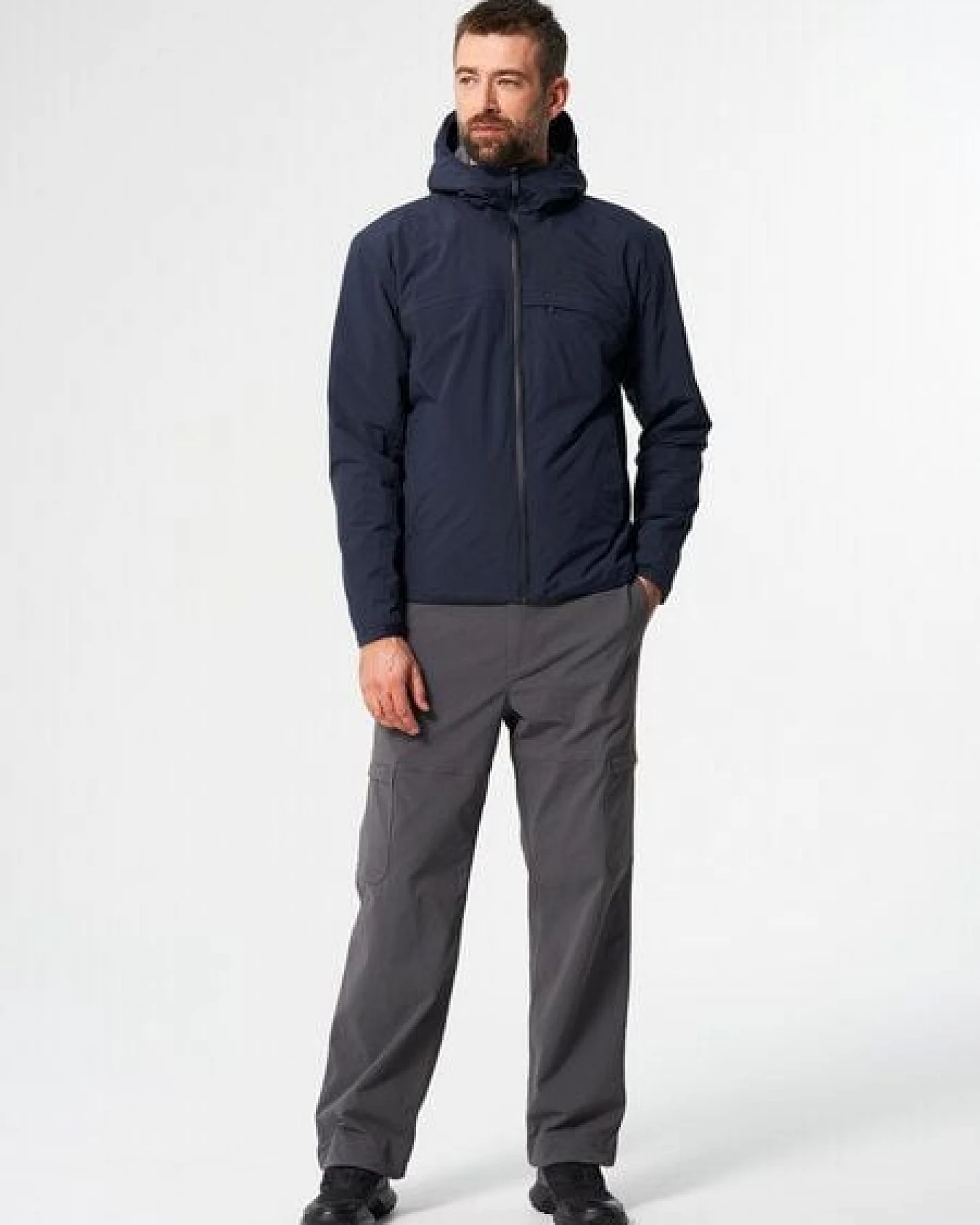 pinqponq Hoodie Jacket - vegane Daunenjacke – Ansicht 3