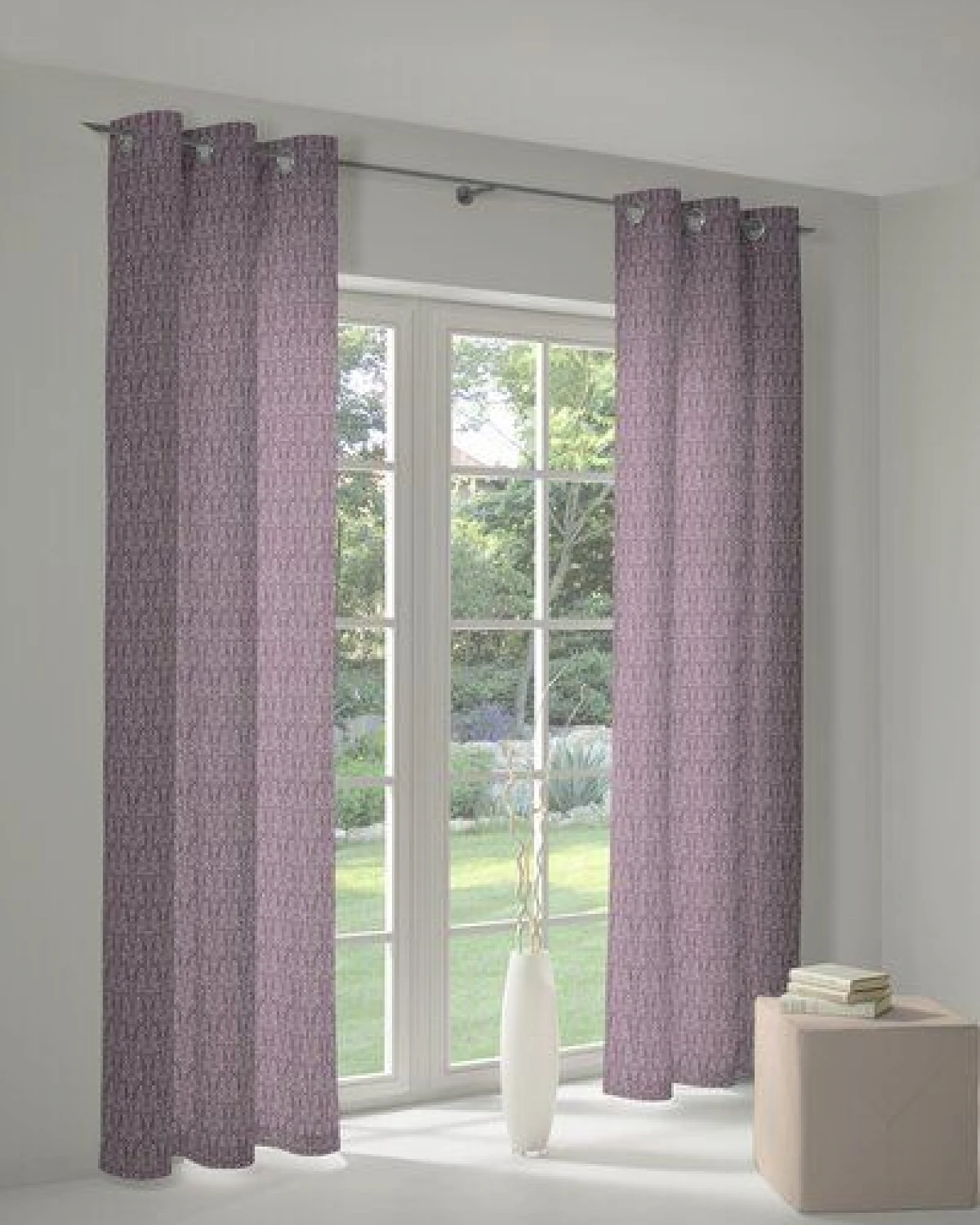 Nature by Adam Vorhang aus 100% Bio-Baumwolle - Made in Germany - Little Parrot – Ansicht 4