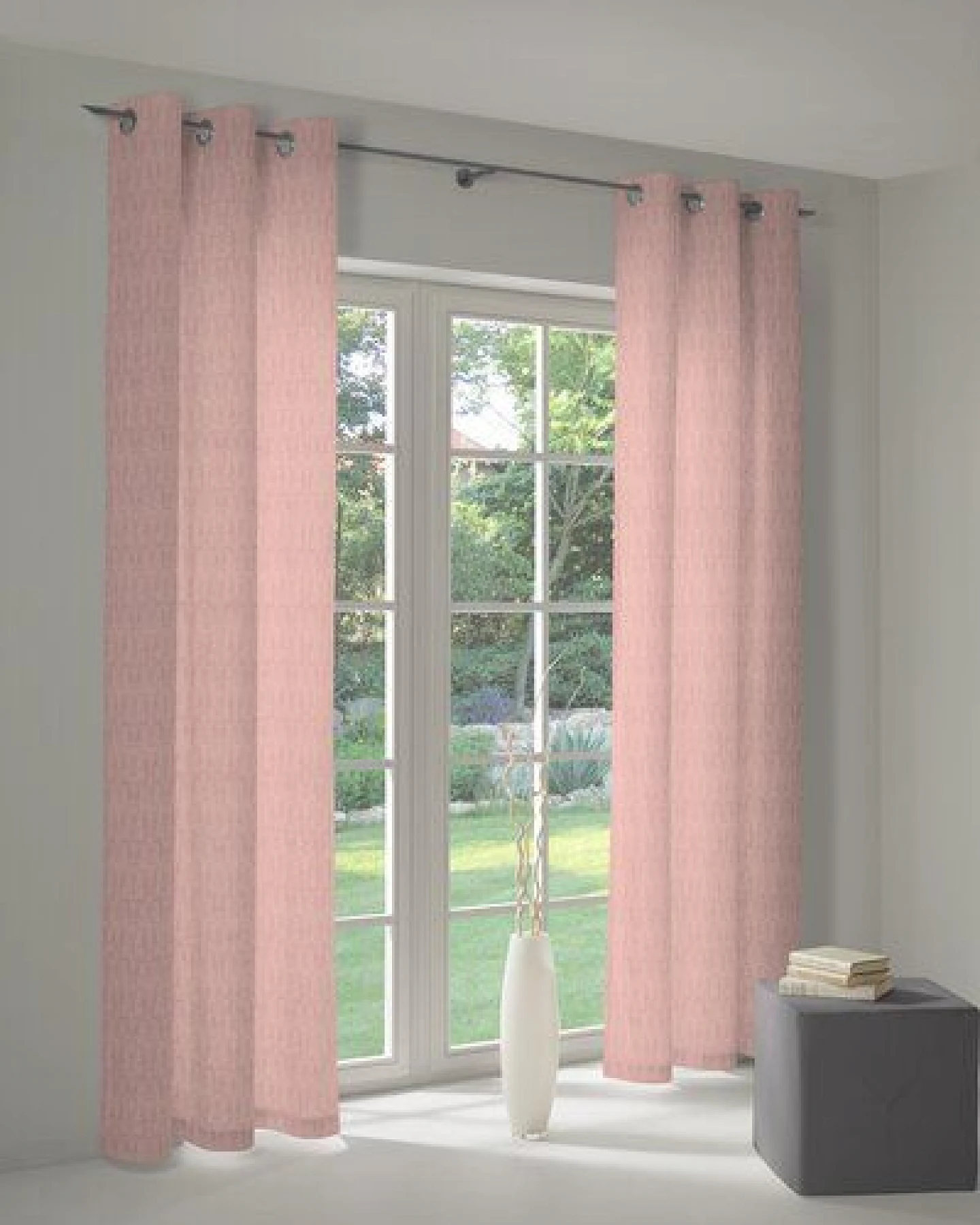 Nature by Adam Vorhang aus 100% Bio-Baumwolle - Made in Germany - Little Parrot – Ansicht 4