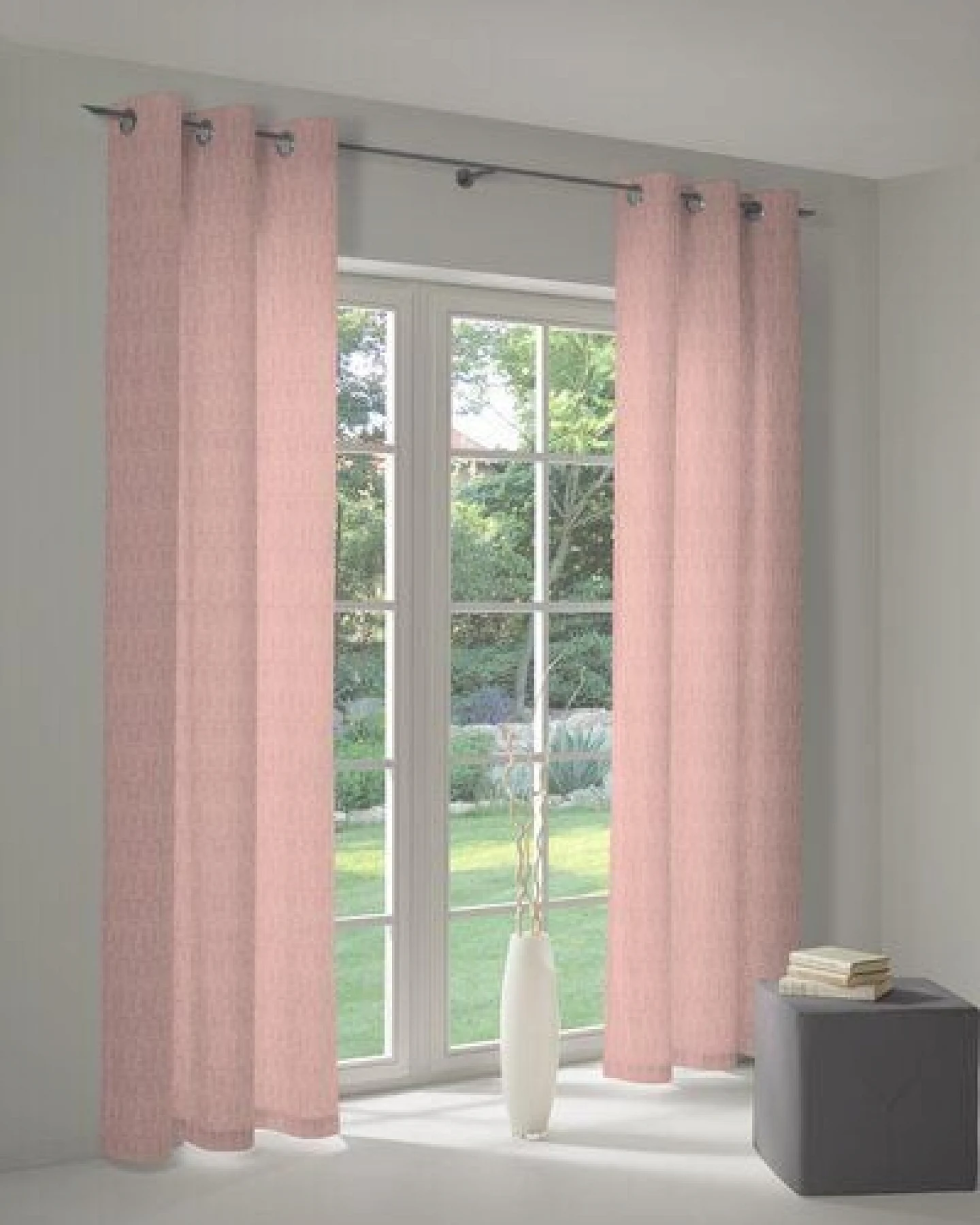 Nature by Adam Vorhang aus 100% Bio-Baumwolle - Made in Germany - Little Parrot – Ansicht 4