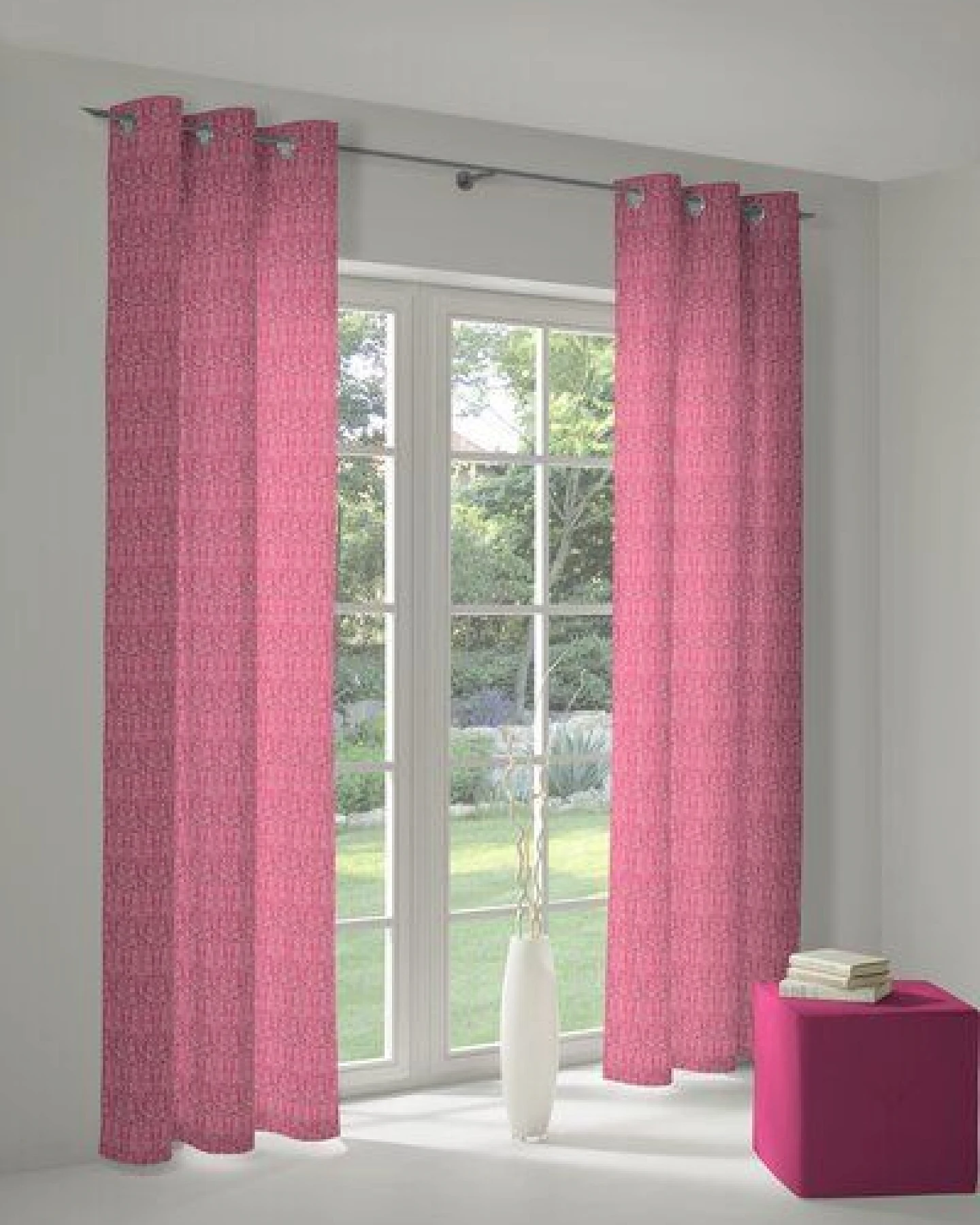 Nature by Adam Vorhang aus 100% Bio-Baumwolle - Made in Germany - Little Parrot – Ansicht 4