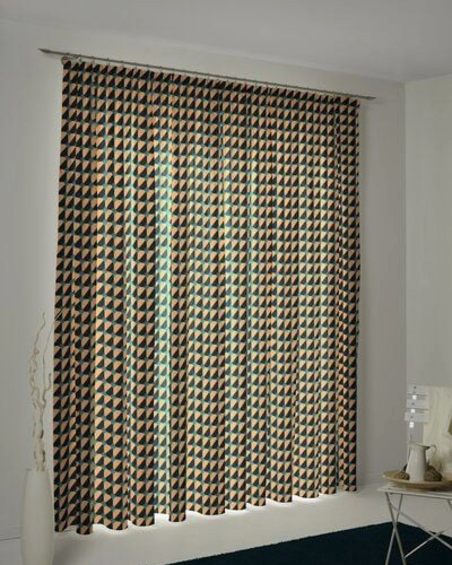 Nature by Adam Vorhang aus 100% Bio-Baumwolle - Made in Germany - Circles – Ansicht 4
