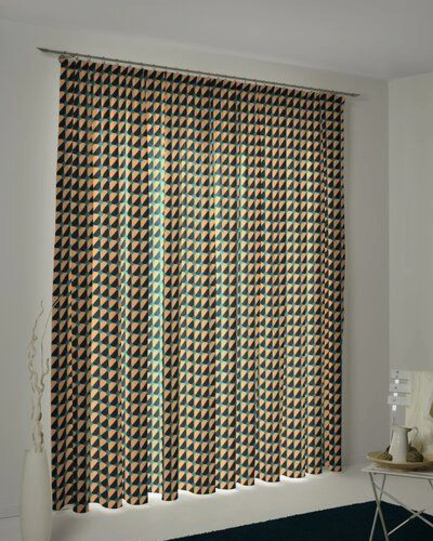 Nature by Adam Vorhang aus 100% Bio-Baumwolle - Made in Germany - Circles – Ansicht 4