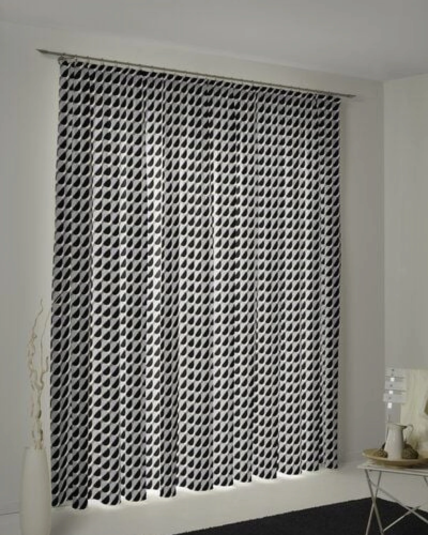 Nature by Adam Vorhang aus 100% Bio-Baumwolle - Made in Germany - Circles – Ansicht 4