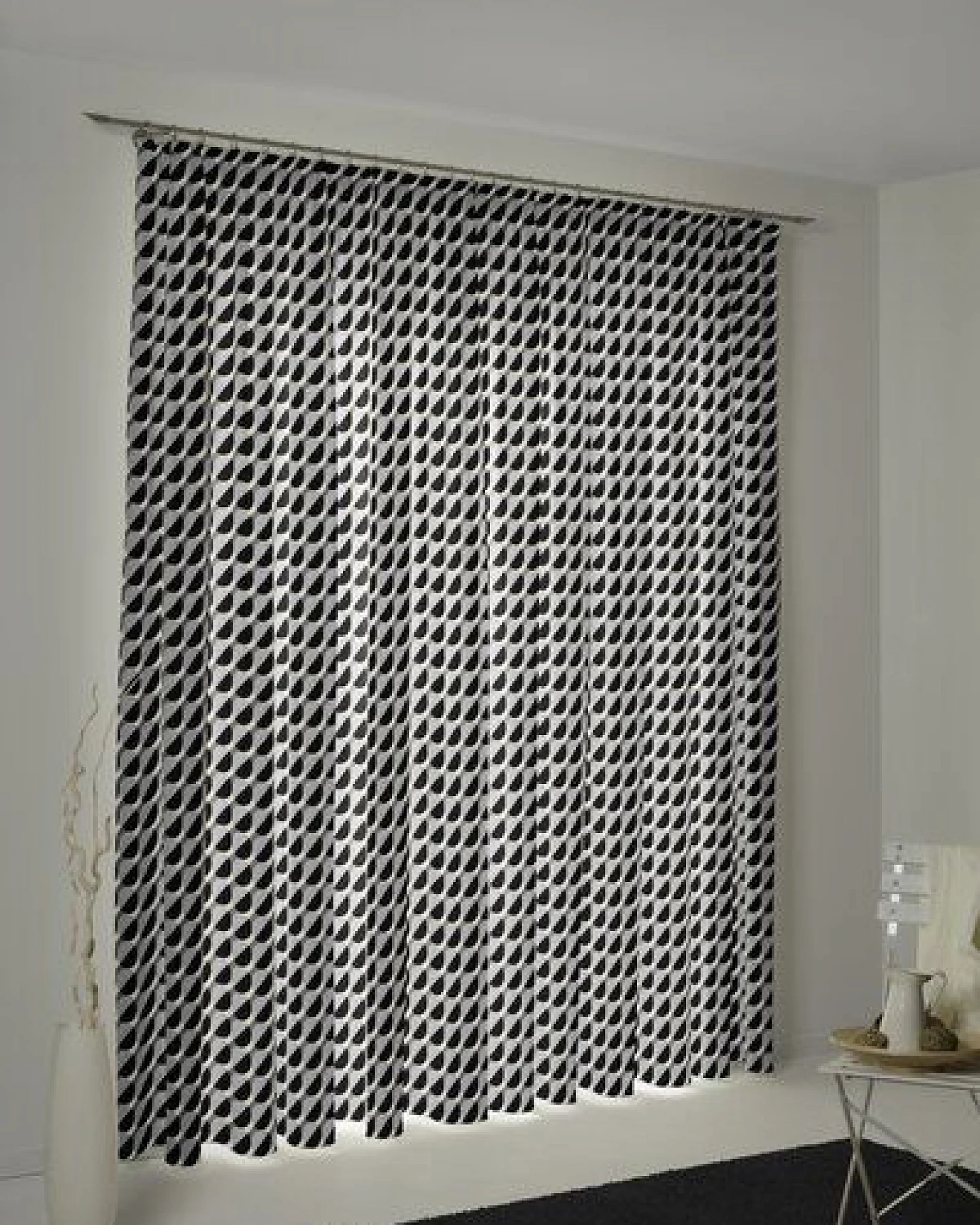 Nature by Adam Vorhang aus 100% Bio-Baumwolle - Made in Germany - Circles – Ansicht 4