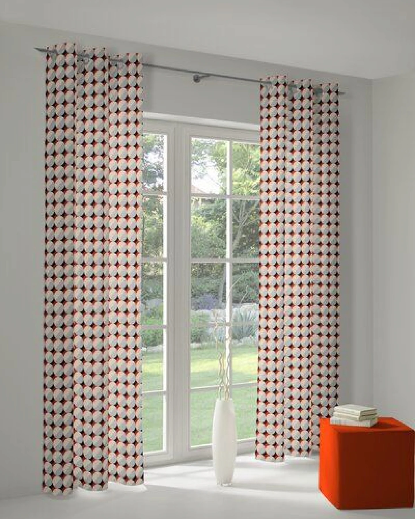 Nature by Adam Vorhang aus 100% Bio-Baumwolle - Made in Germany - Circles – Ansicht 4