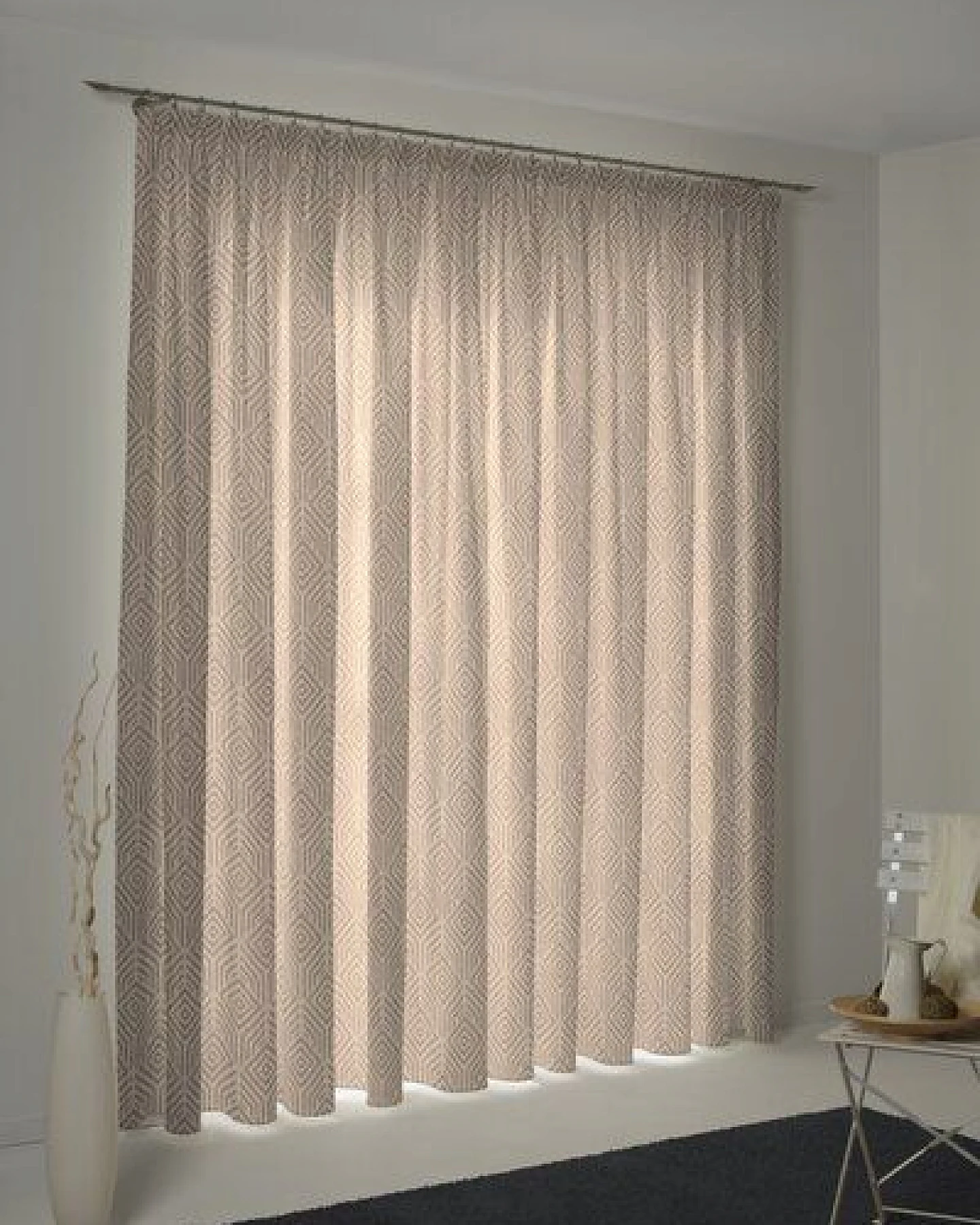 Nature by Adam Vorhang aus 100% Bio-Baumwolle - Made in Germany - Easy Diamond – Ansicht 4