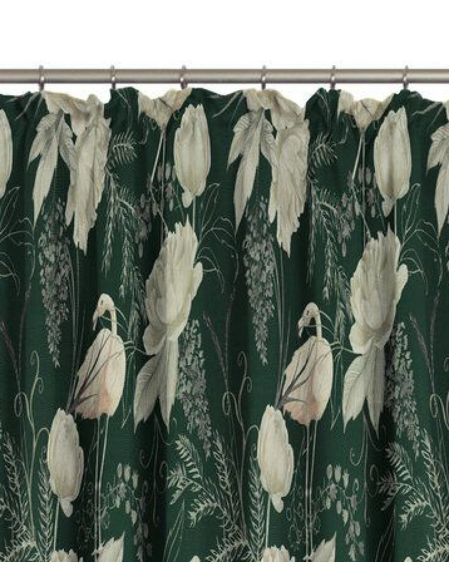 Nature by Adam Vorhang aus 100% Bio-Baumwolle - Made in Germany - Eden – Ansicht 3