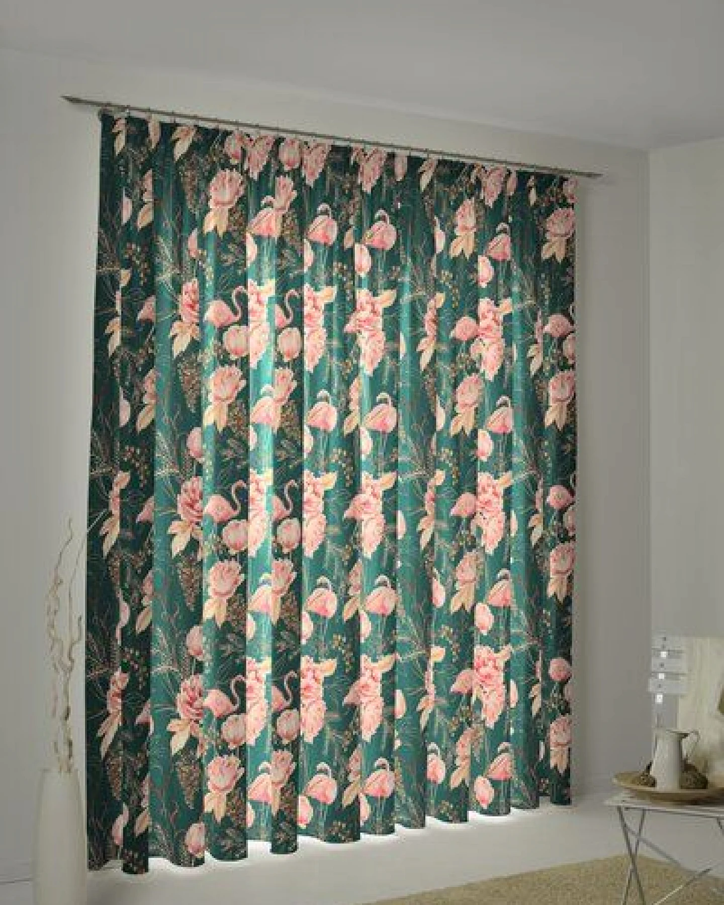 Nature by Adam Vorhang aus 100% Bio-Baumwolle - Made in Germany - Eden – Ansicht 4