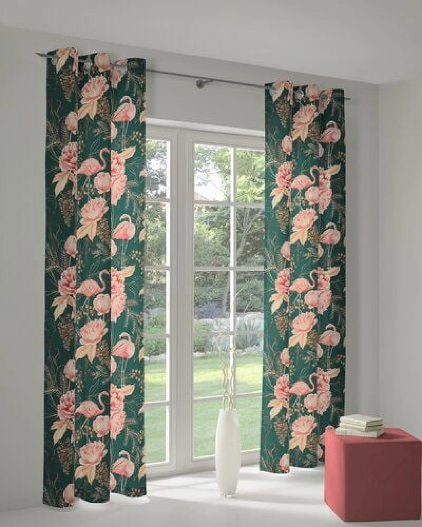 Nature by Adam Vorhang aus 100% Bio-Baumwolle - Made in Germany - Eden – Ansicht 4