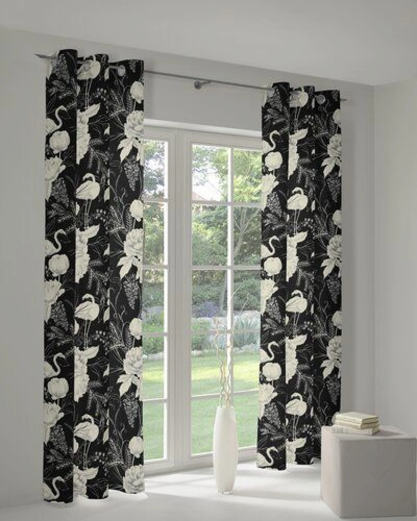 Nature by Adam Vorhang aus 100% Bio-Baumwolle - Made in Germany - Eden – Ansicht 4