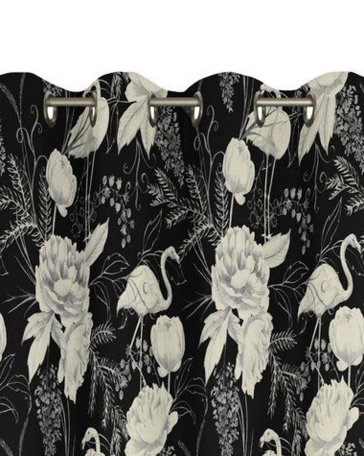 Nature by Adam Vorhang aus 100% Bio-Baumwolle - Made in Germany - Eden – Ansicht 3