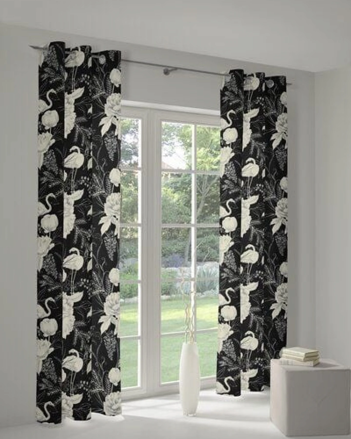 Nature by Adam Vorhang aus 100% Bio-Baumwolle - Made in Germany - Eden – Ansicht 4