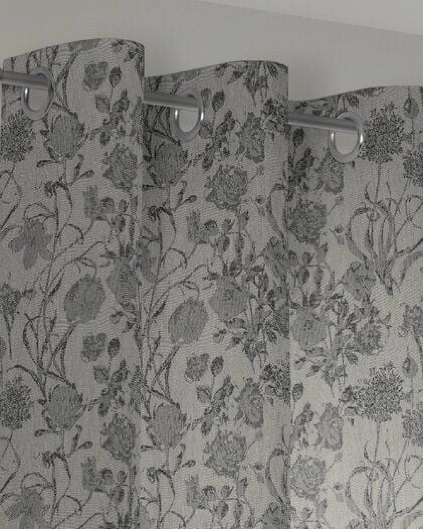 Nature by Adam Vorhang aus 100% Bio-Baumwolle - Made in Germany - Flower Cuvée – Ansicht 2