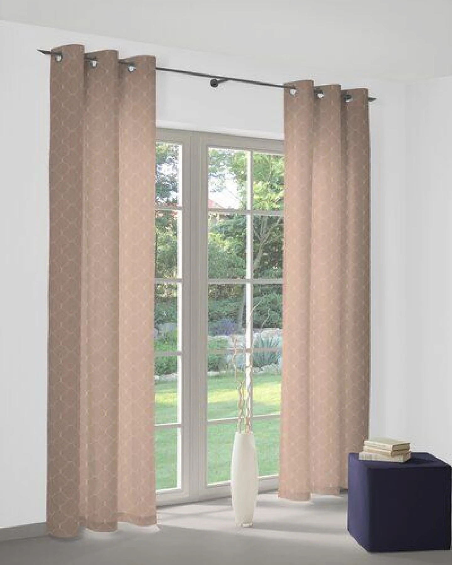 Nature by Adam Vorhang aus 100% Bio-Baumwolle - Made in Germany - Indian Cortezada – Ansicht 4