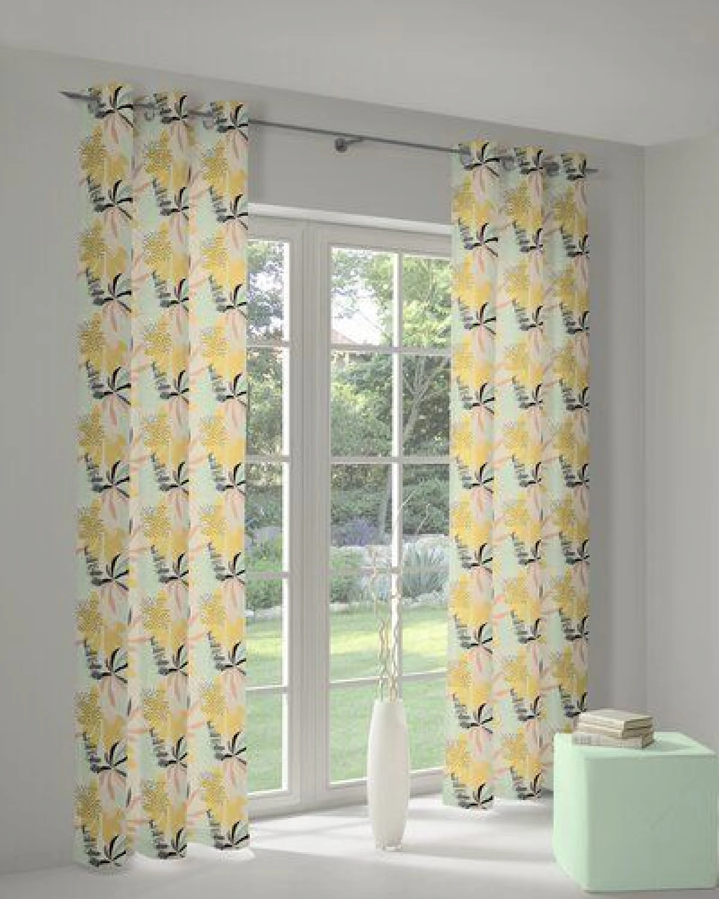 Nature by Adam Vorhang aus 100% Bio-Baumwolle - Made in Germany - Jungle – Ansicht 4