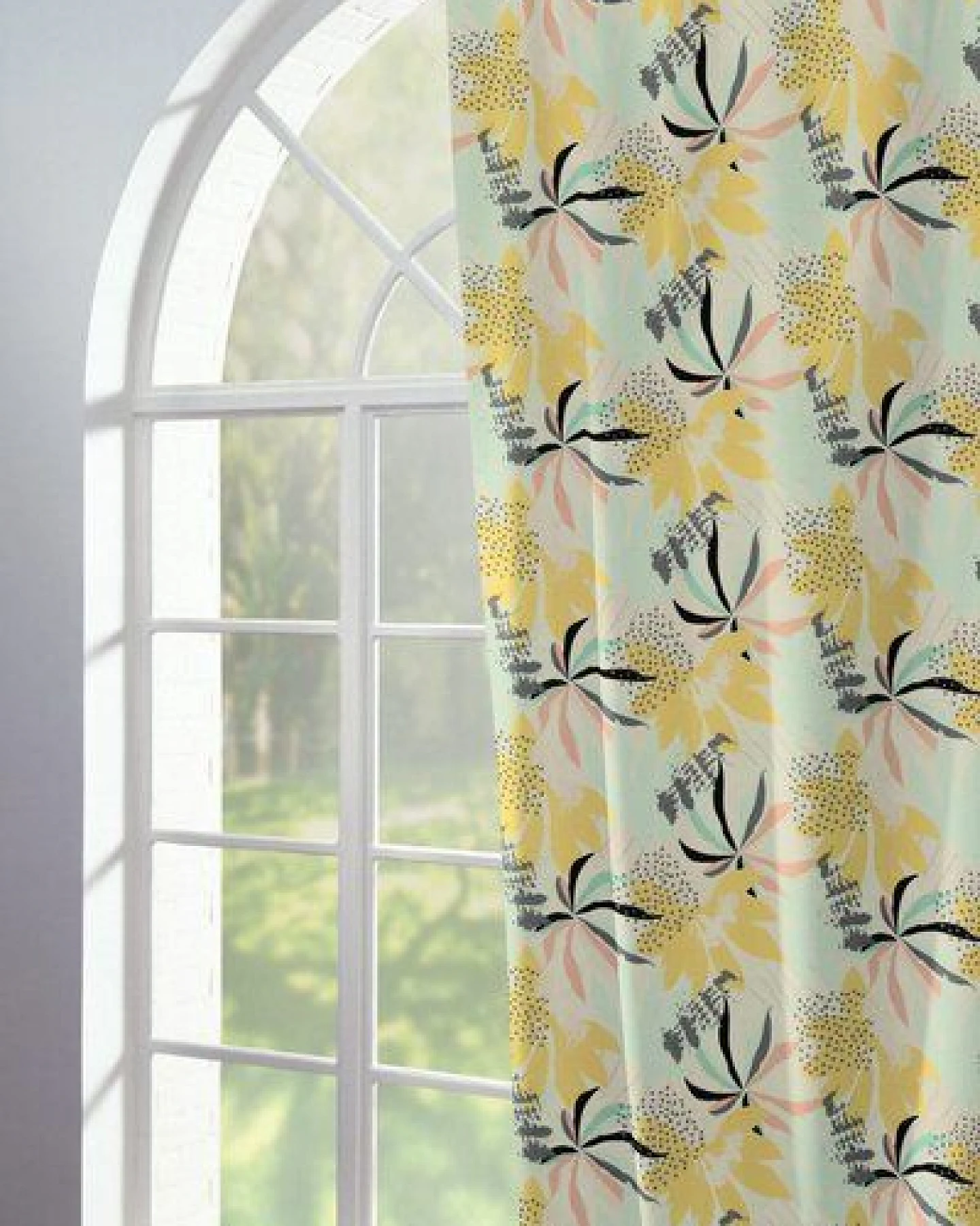 Nature by Adam Vorhang aus 100% Bio-Baumwolle - Made in Germany - Jungle – Ansicht 2