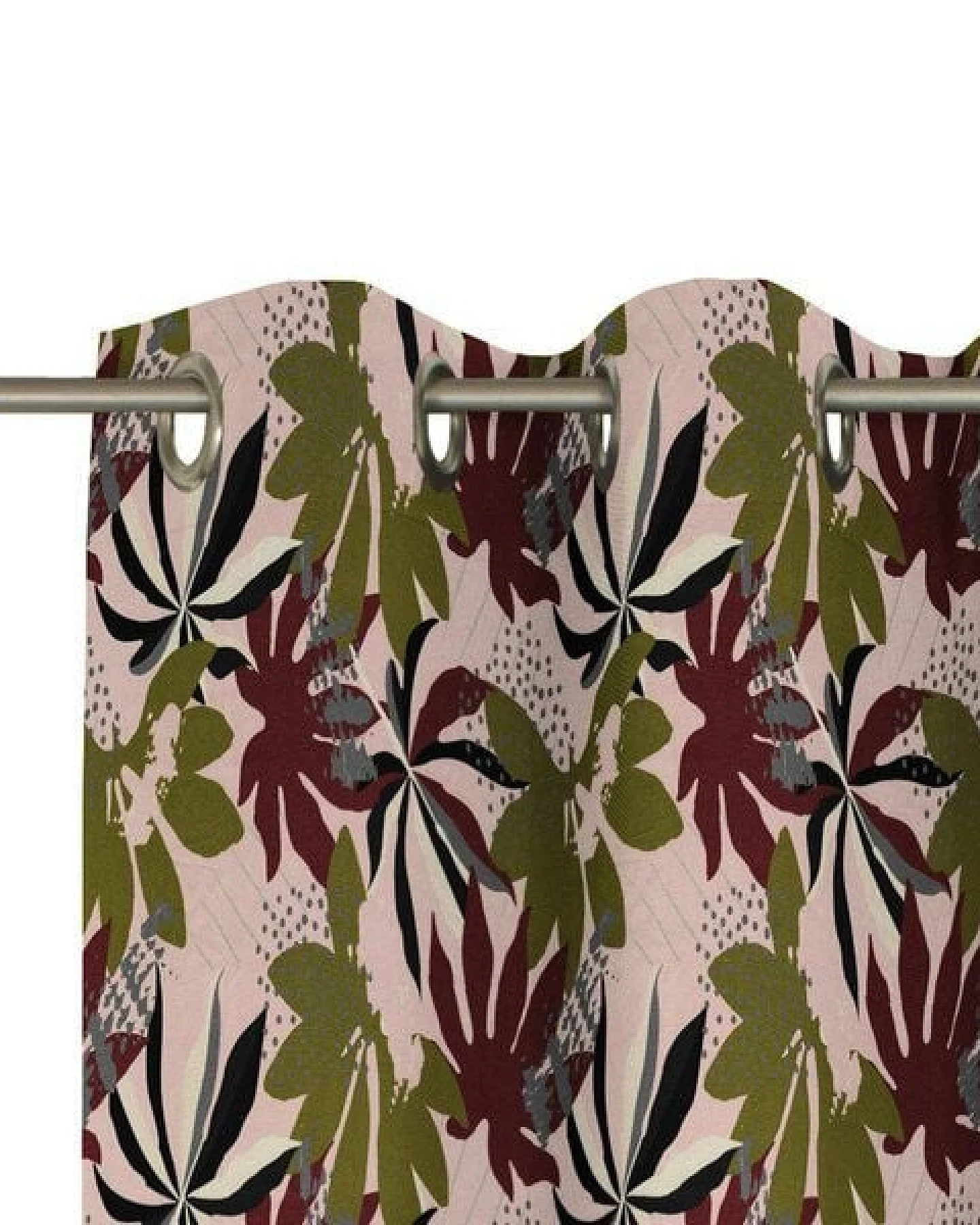 Nature by Adam Vorhang aus 100% Bio-Baumwolle - Made in Germany - Jungle – Ansicht 2