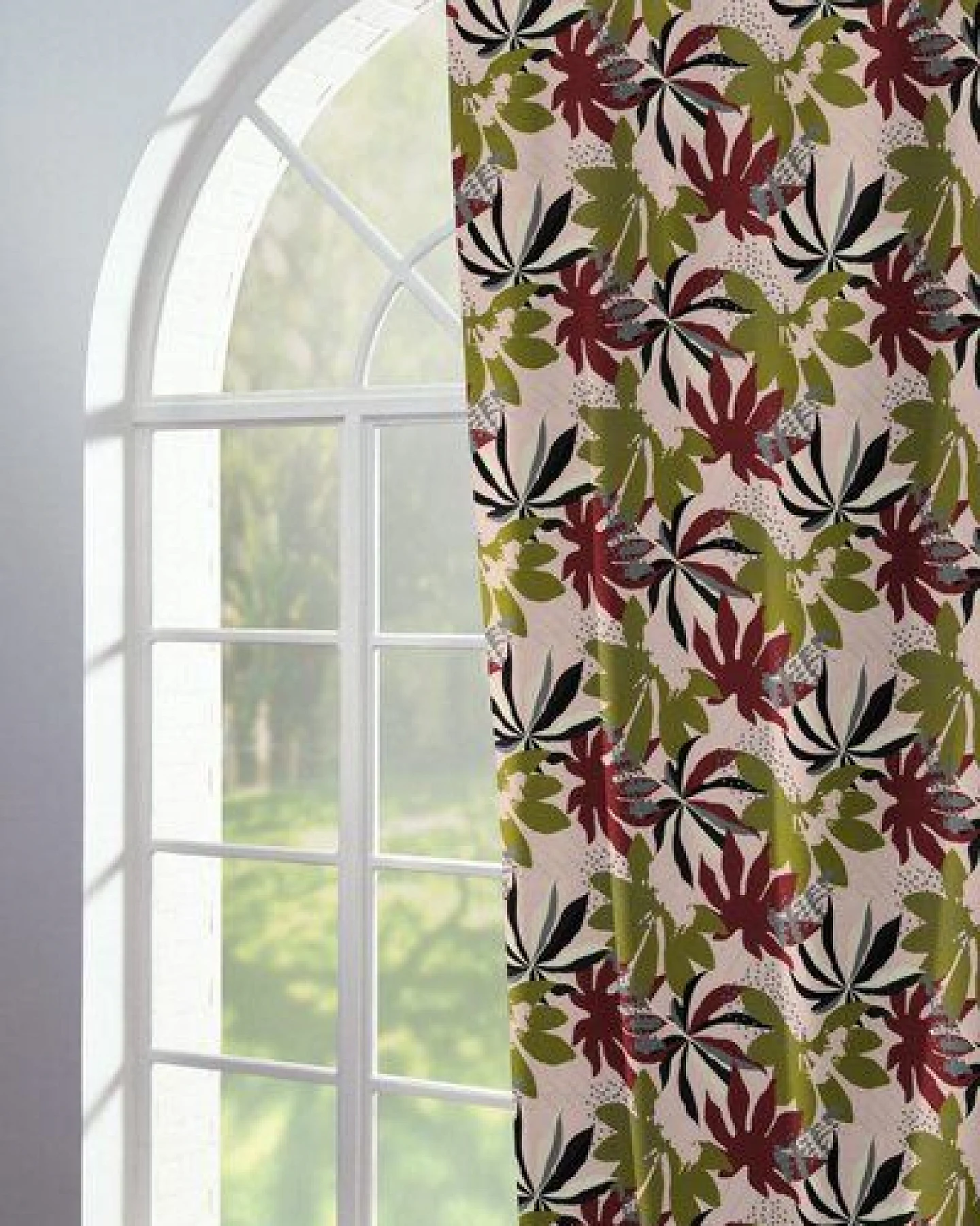 Nature by Adam Vorhang aus 100% Bio-Baumwolle - Made in Germany - Jungle – Ansicht 2