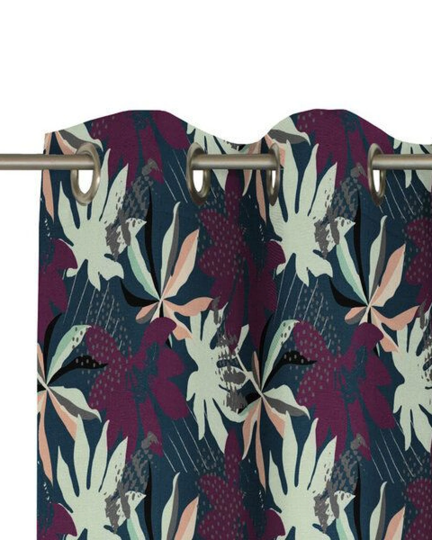 Nature by Adam Vorhang aus 100% Bio-Baumwolle - Made in Germany - Jungle – Ansicht 3